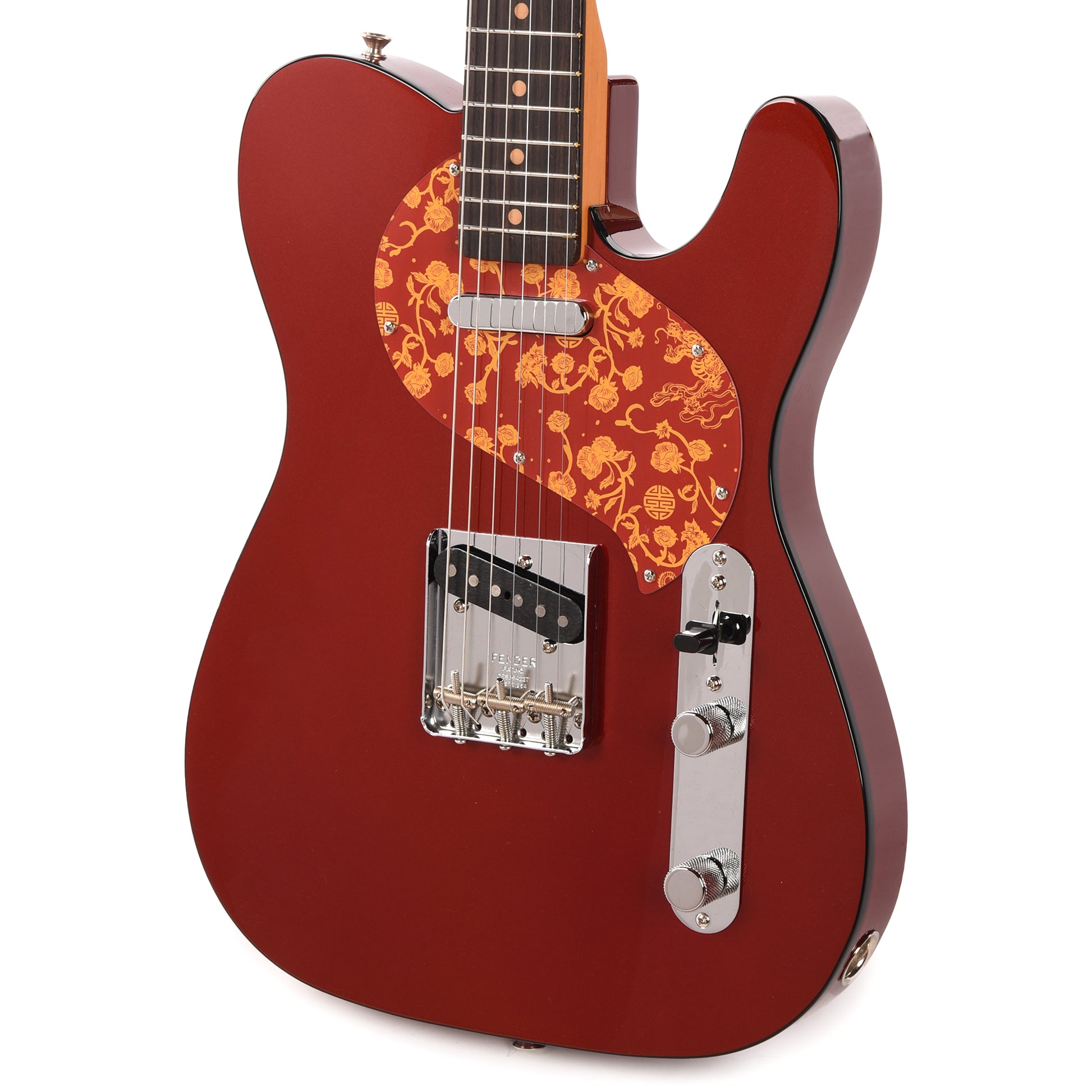 Fender Artist Limited Edition Raphael Saadiq Telecaster Dark Metallic Red Electric Guitars / Solid Body