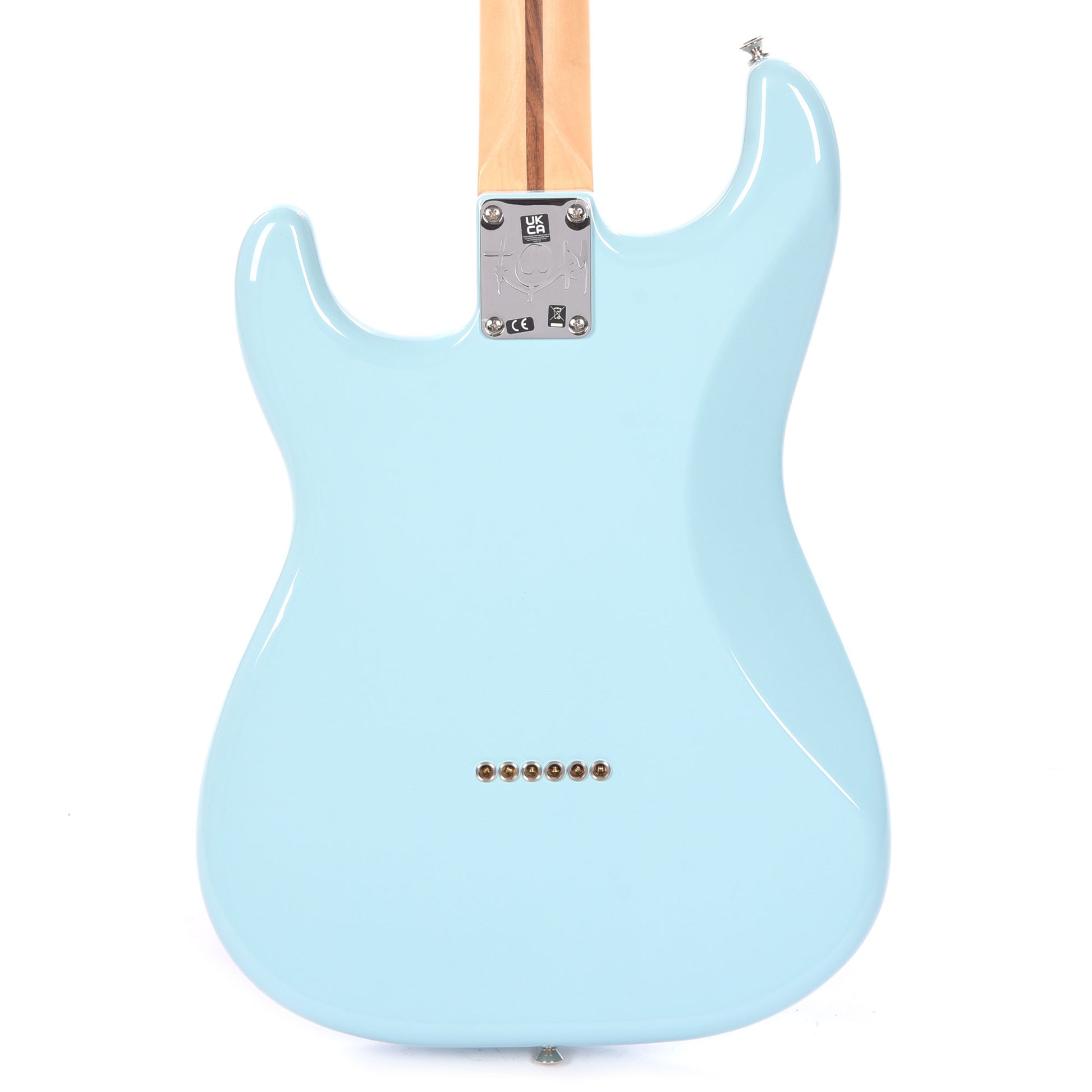Fender Artist Limited Edition Tom DeLonge Stratocaster Daphne Blue Electric Guitars / Solid Body