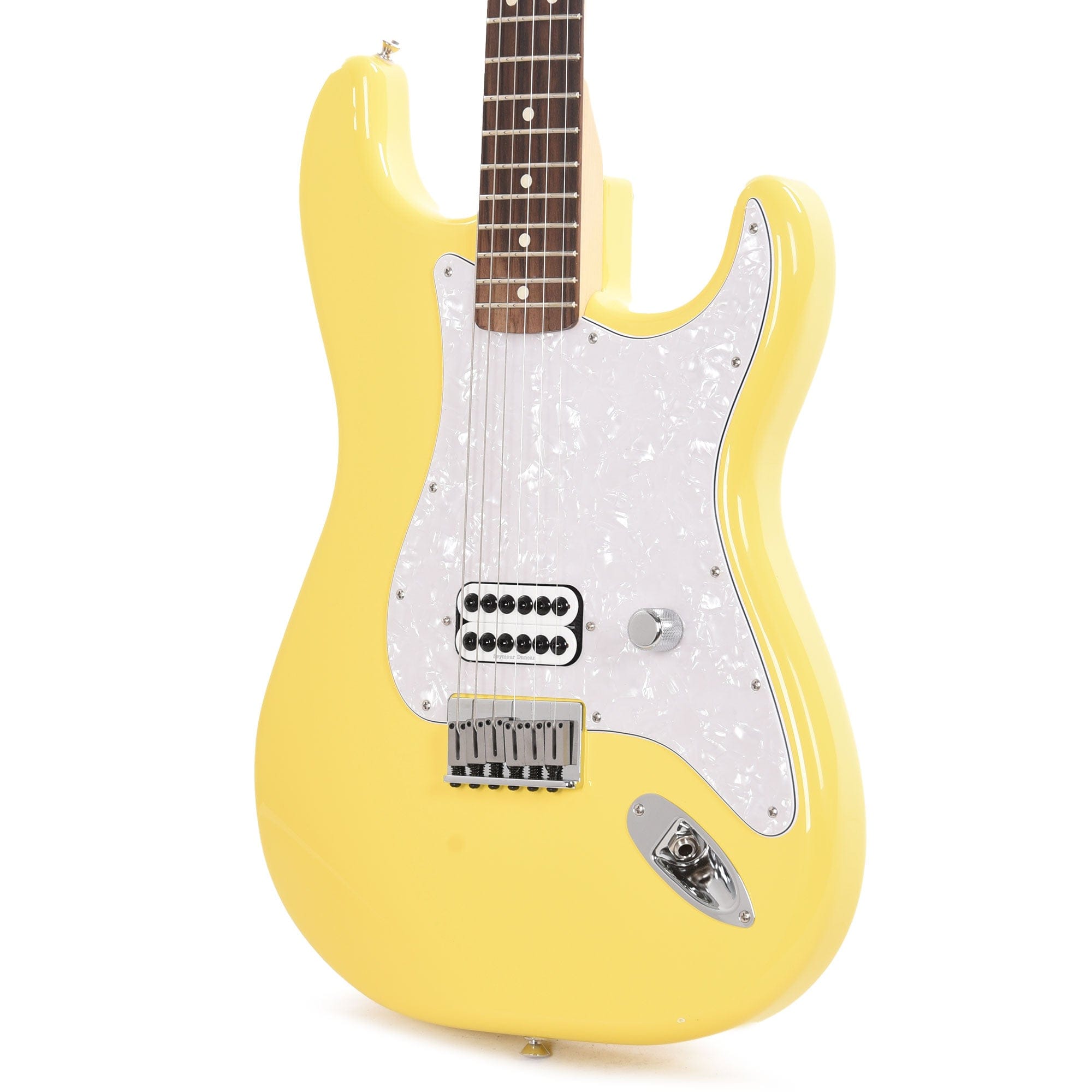 Fender Artist Limited Edition Tom DeLonge Stratocaster Graffiti Yellow Electric Guitars / Solid Body