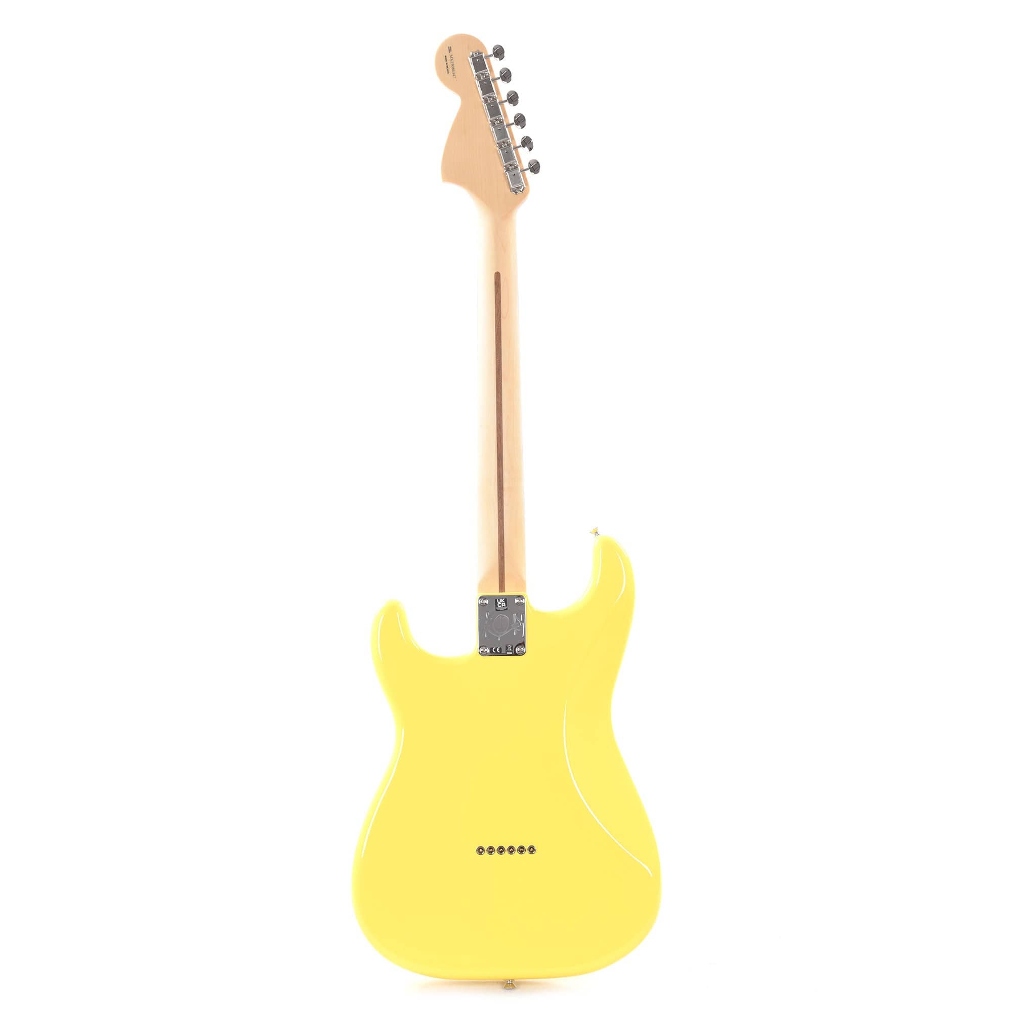 Fender Artist Limited Edition Tom DeLonge Stratocaster Graffiti Yellow Electric Guitars / Solid Body