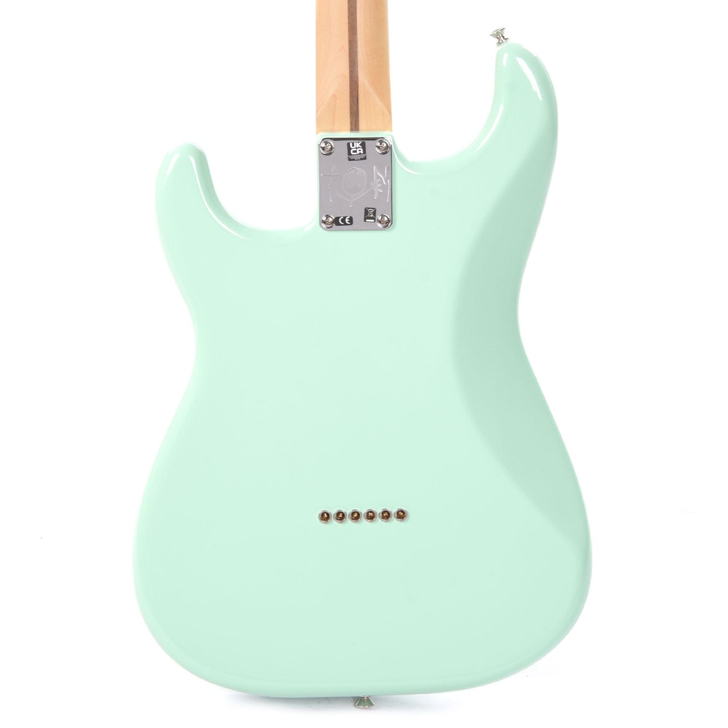 Fender Artist Limited Edition Tom DeLonge Stratocaster Surf Green Electric Guitars / Solid Body