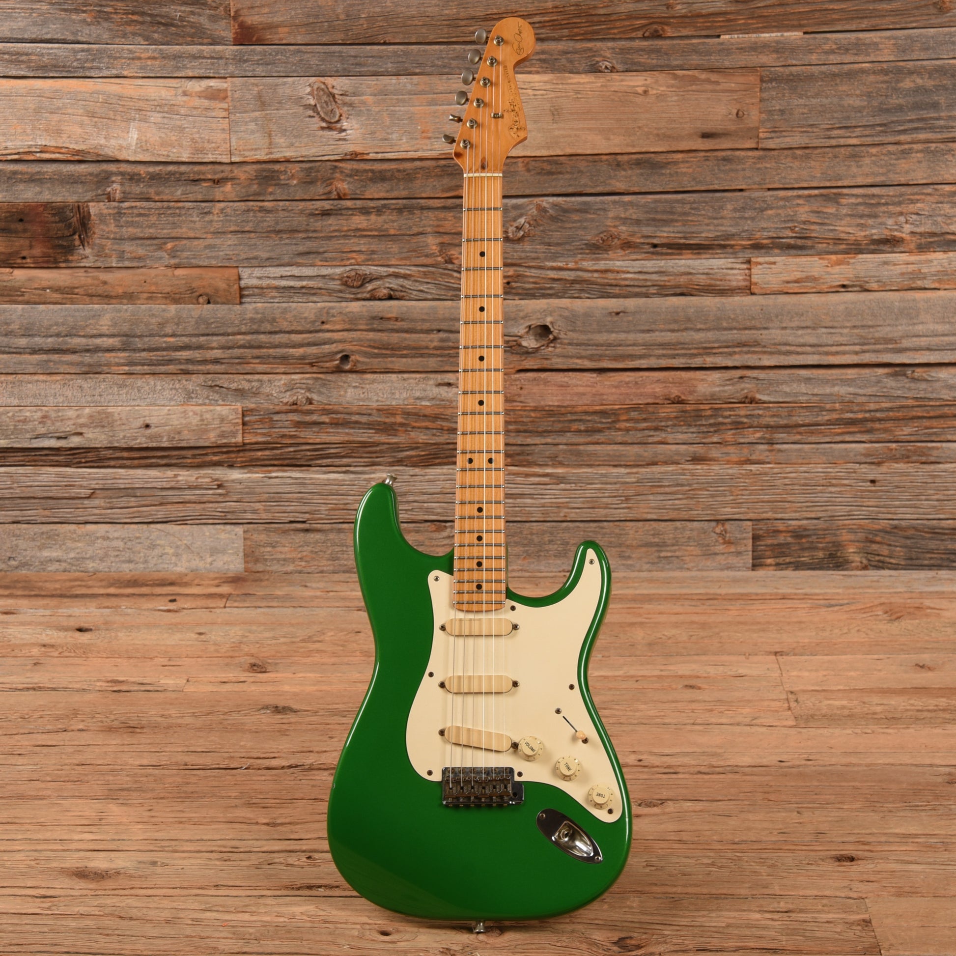 Fender Artist Series Eric Clapton Stratocaster 7-Up Green 1988 Electric Guitars / Solid Body