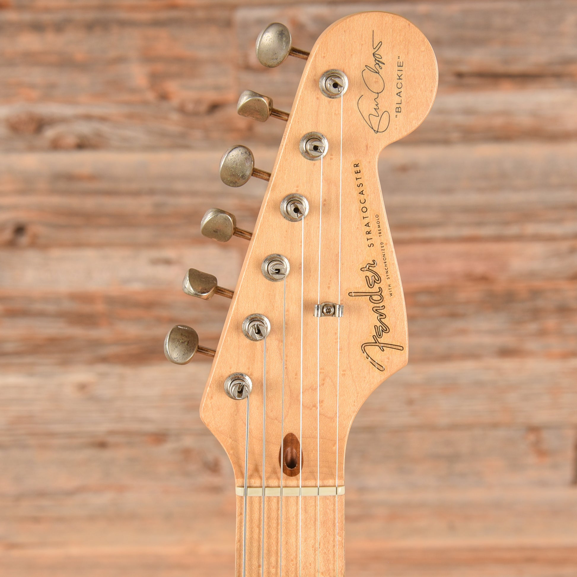 Fender Artist Series Eric Clapton Stratocaster w/ Lace Sensor Blackie Electric Guitars / Solid Body