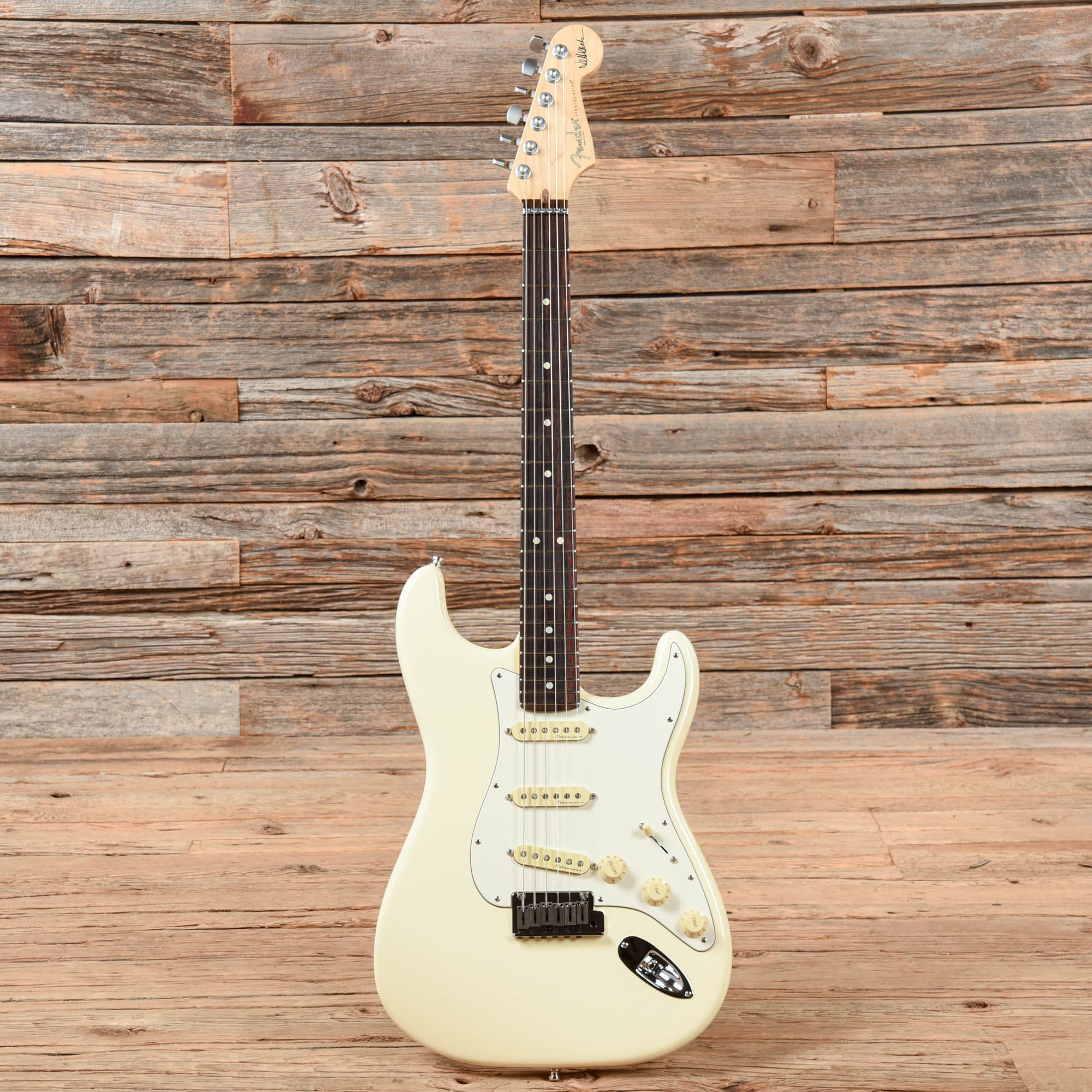 Fender Artist Series Jeff Beck Stratocaster Olympic White 2022 Electric Guitars / Solid Body