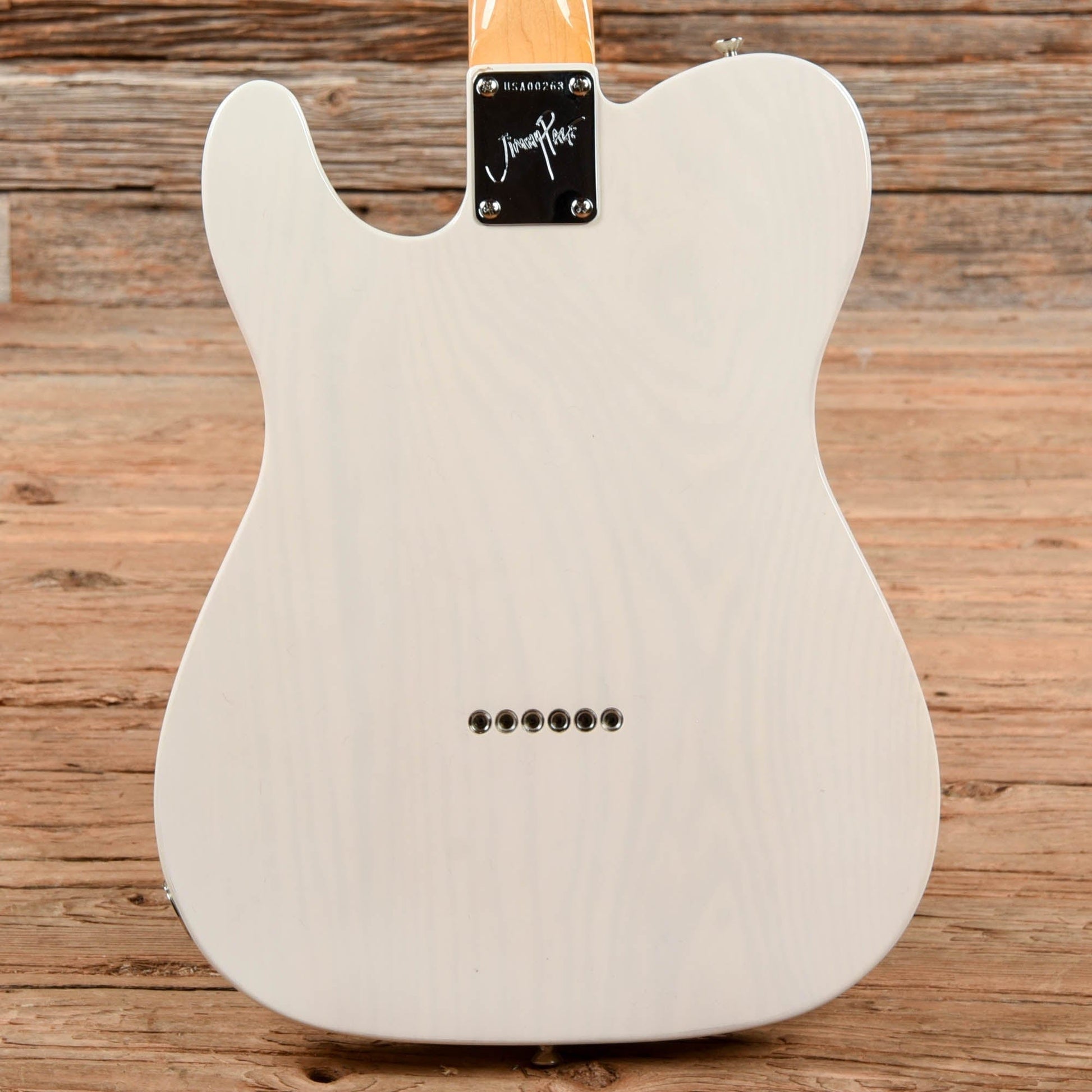 Fender Artist Series Jimmy Page Mirror Telecaster White Blonde 2019 Electric Guitars / Solid Body