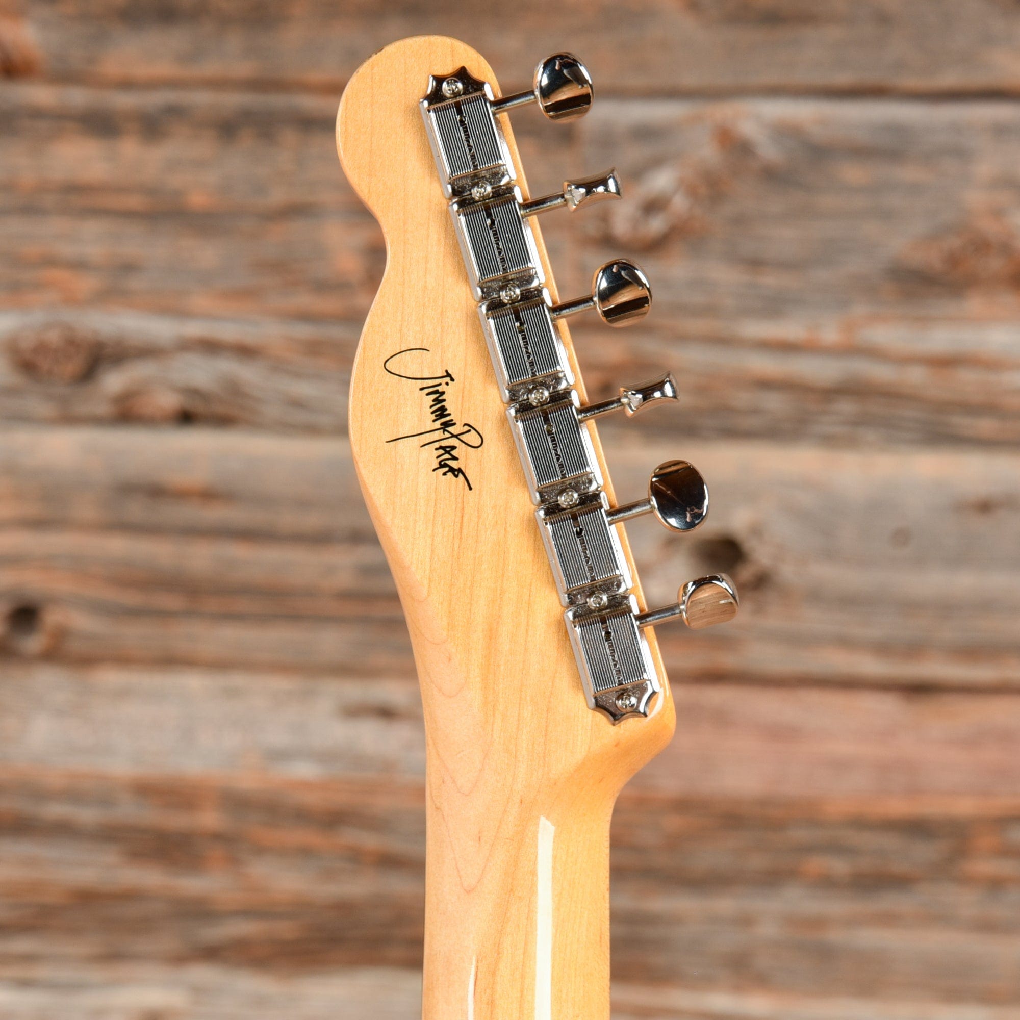 Fender Artist Series Jimmy Page Mirror Telecaster White Blonde 2019 Electric Guitars / Solid Body