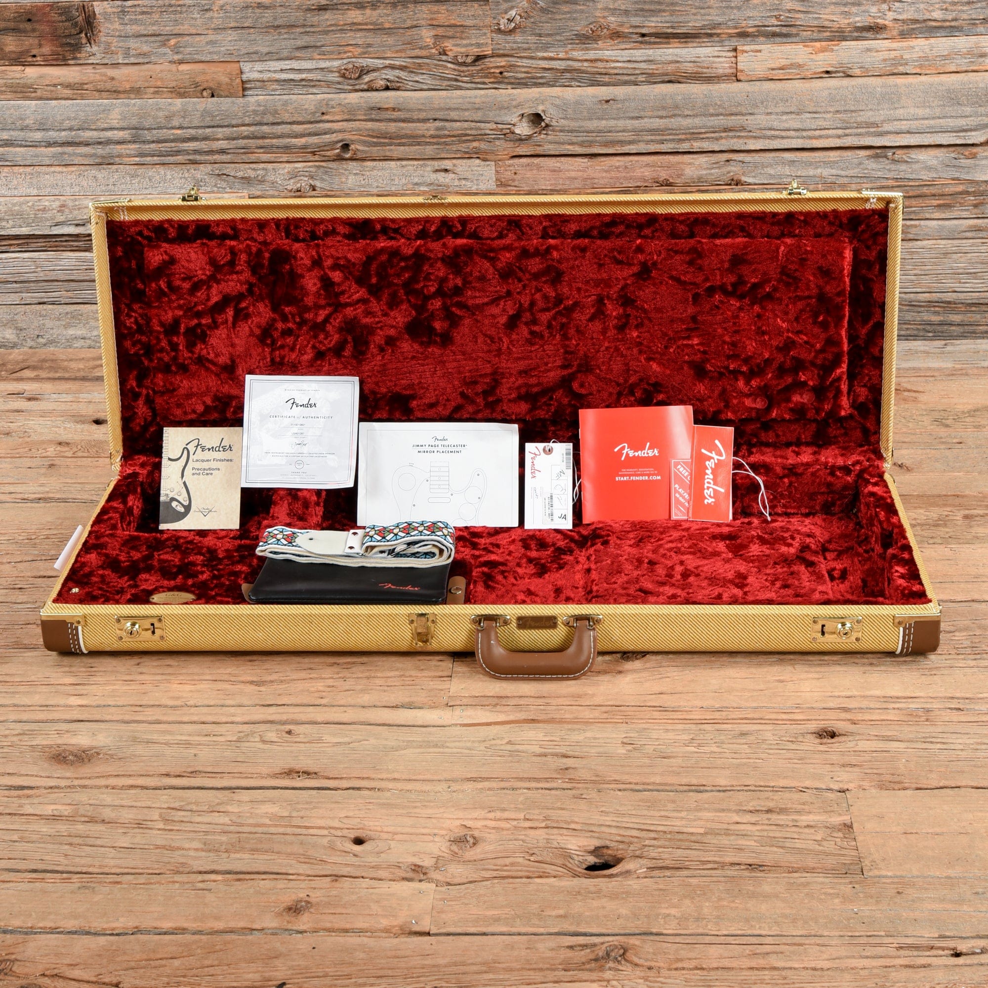 Fender Artist Series Jimmy Page Mirror Telecaster White Blonde 2019 Electric Guitars / Solid Body