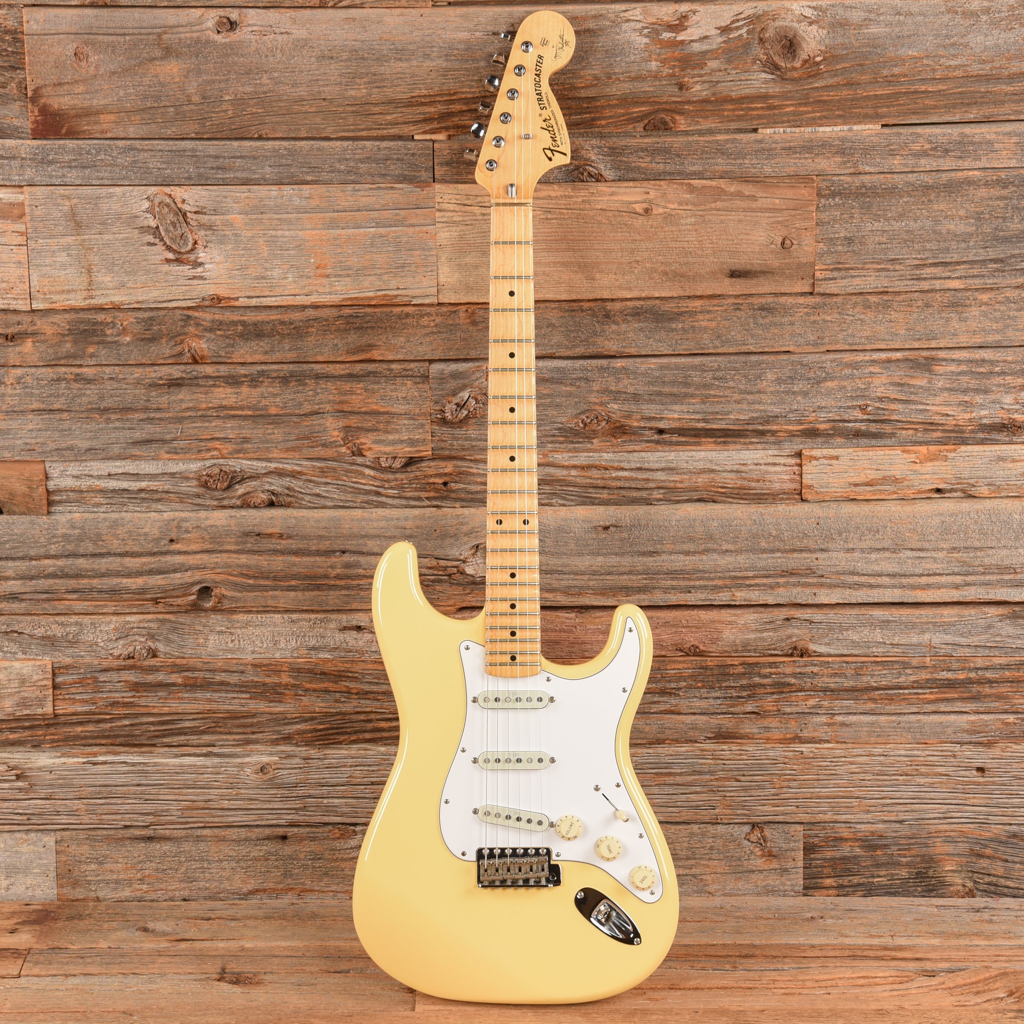 Fender Artist Series Yngwie Malmsteen Signature Stratocaster Vintage White 2014 Electric Guitars / Solid Body
