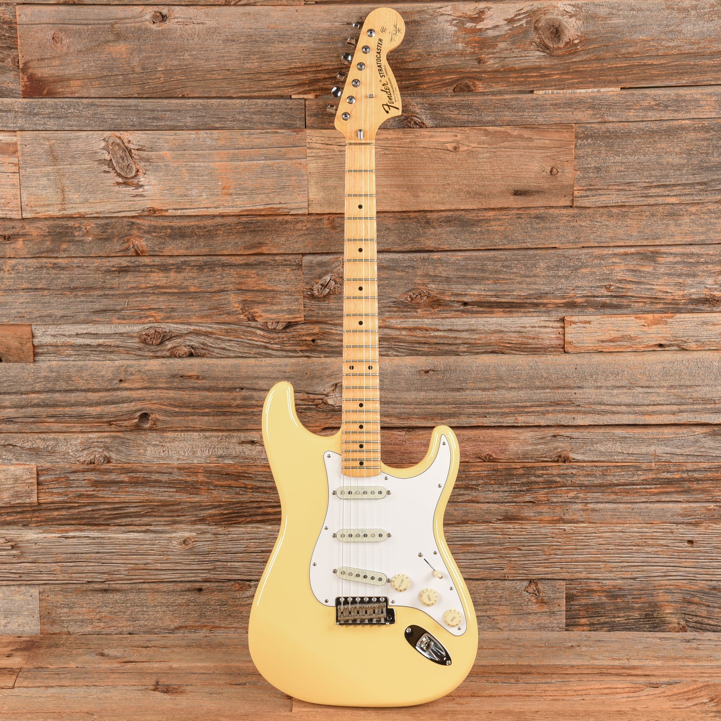 Fender Artist Series Yngwie Malmsteen Signature Stratocaster Vintage White 2014 Electric Guitars / Solid Body