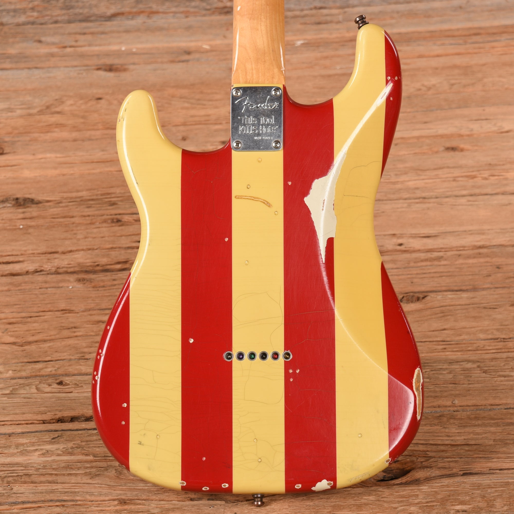Fender Artist Wayne Kramer Stratocaster Stars and Stripes 2011 Electric Guitars / Solid Body