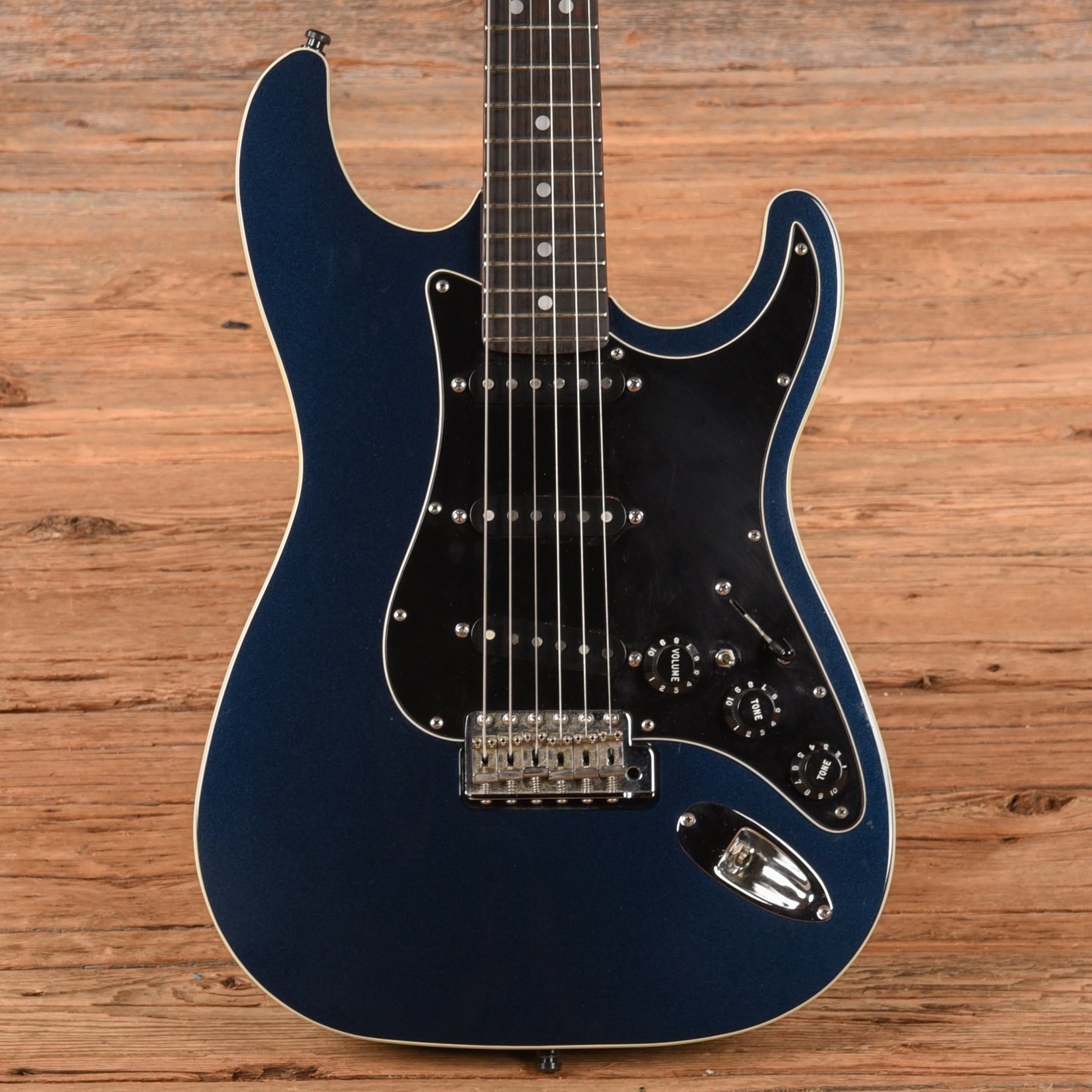 Fender AST Aerodyne Stratocaster Gun Metal Blue 2014 Electric Guitars / Solid Body