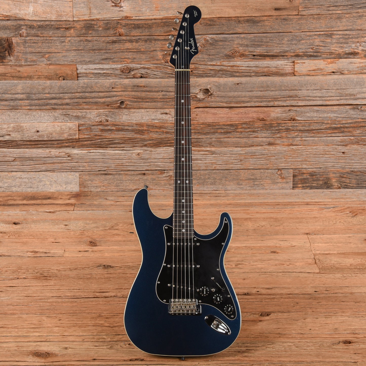 Fender AST Aerodyne Stratocaster Gun Metal Blue 2014 Electric Guitars / Solid Body