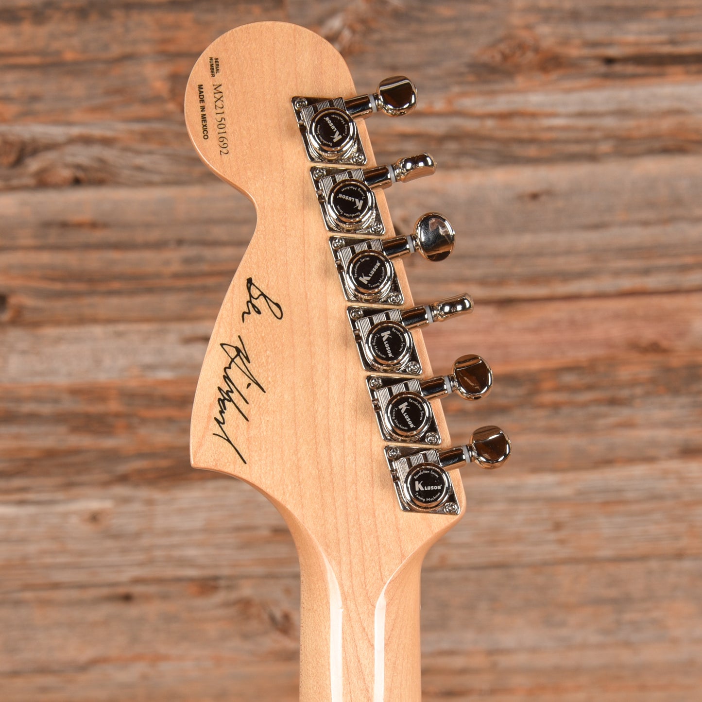 Fender Ben Gibbard Signature Mustang Natural 2021 Electric Guitars / Solid Body