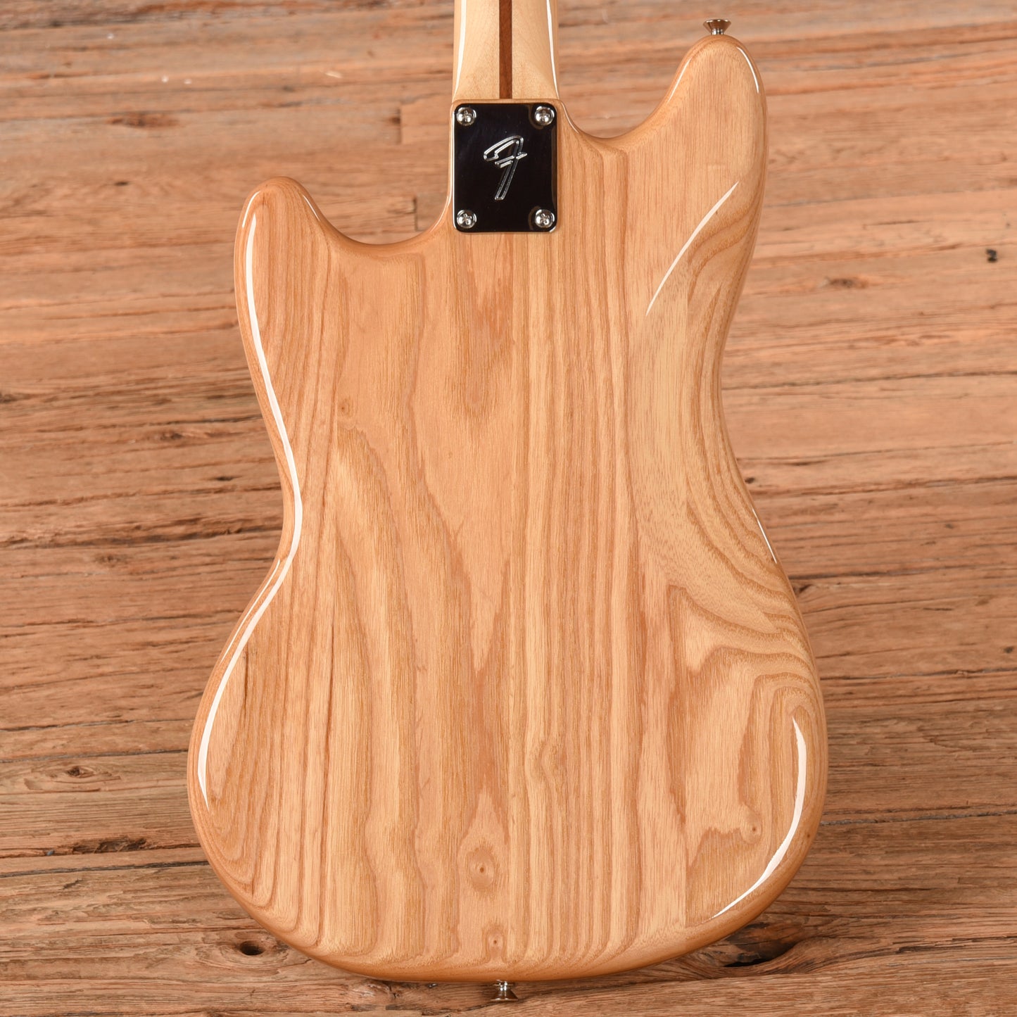 Fender Ben Gibbard Signature Mustang Natural Electric Guitars / Solid Body