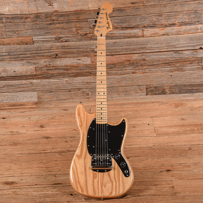 Fender Ben Gibbard Signature Mustang Natural Electric Guitars / Solid Body