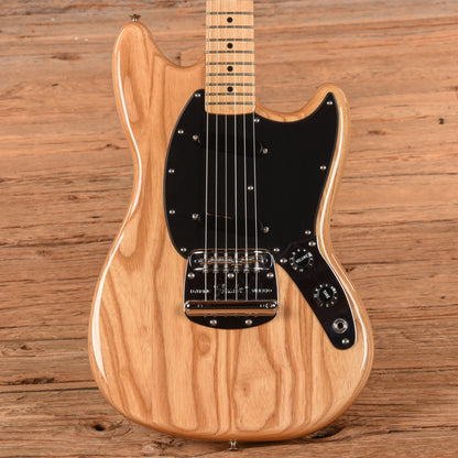 Fender Ben Gibbard Signature Mustang Natural Electric Guitars / Solid Body
