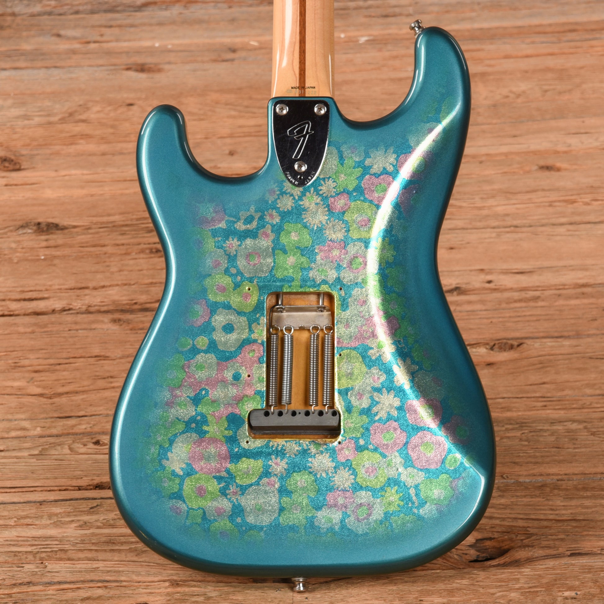 Fender Blue Flower Stratocaster Blue Flower Electric Guitars / Solid Body
