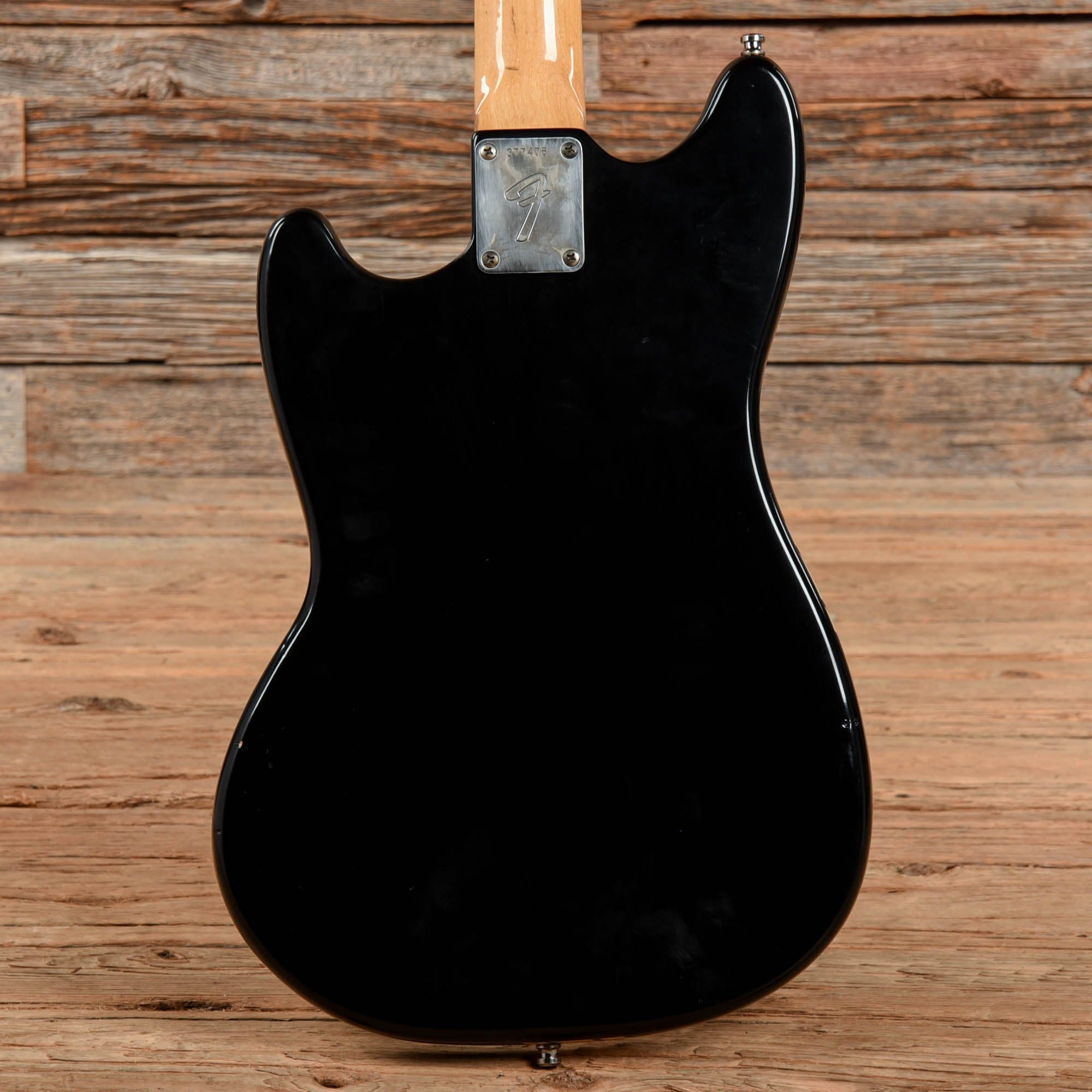 Fender Bronco Black 1972 Electric Guitars / Solid Body