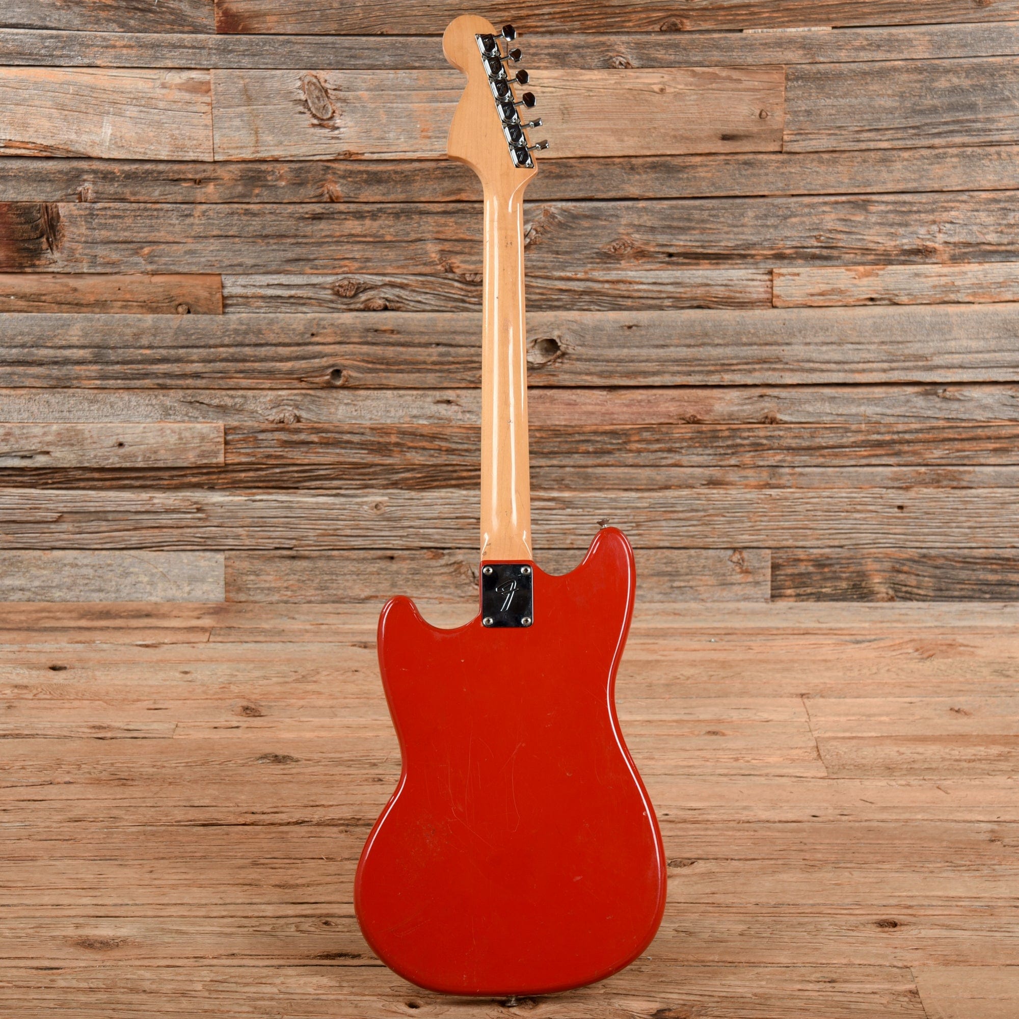 Fender Bronco Fiest Red 1979 Electric Guitars / Solid Body