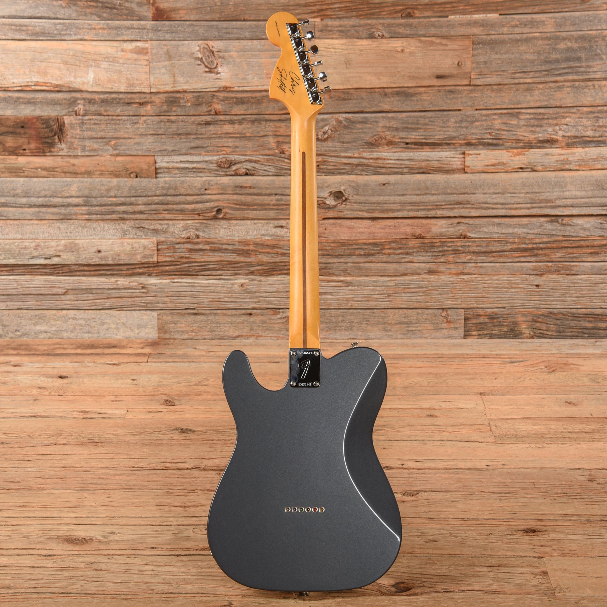 Fender Chris Shiflett Cleaver Signature Telecaster Deluxe Charcoal Frost Metallic 2024 Electric Guitars / Solid Body