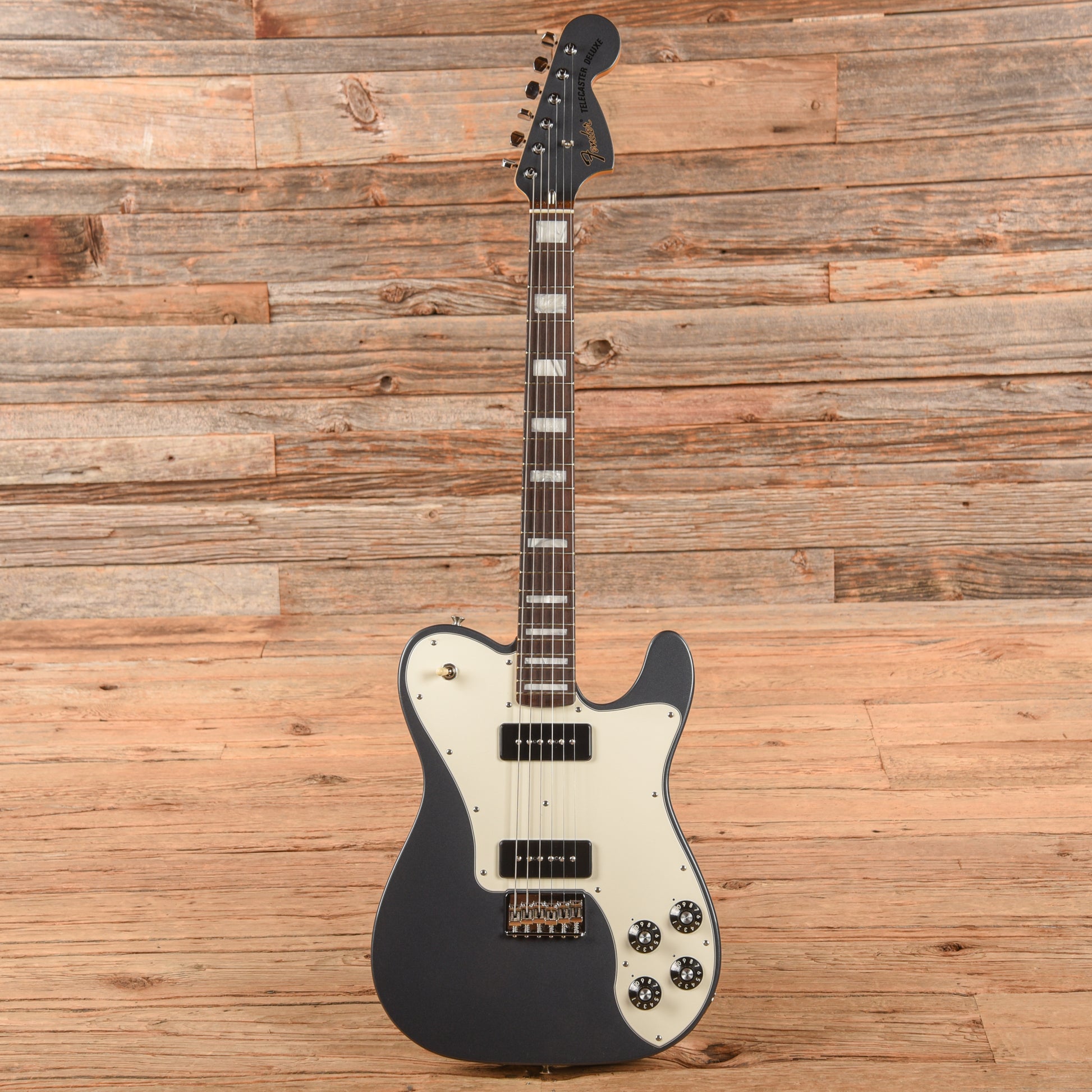 Fender Chris Shiflett Cleaver Signature Telecaster Deluxe Charcoal Frost Metallic 2024 Electric Guitars / Solid Body
