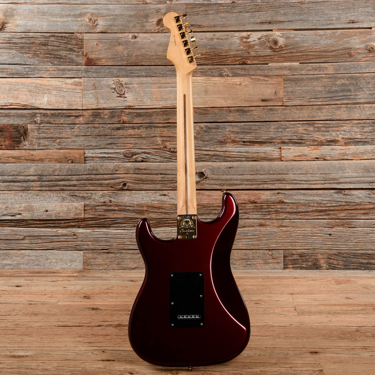 Fender Chuck Levin's 60th Anniversary Stratocaster Midnight Wine 2018 Electric Guitars / Solid Body
