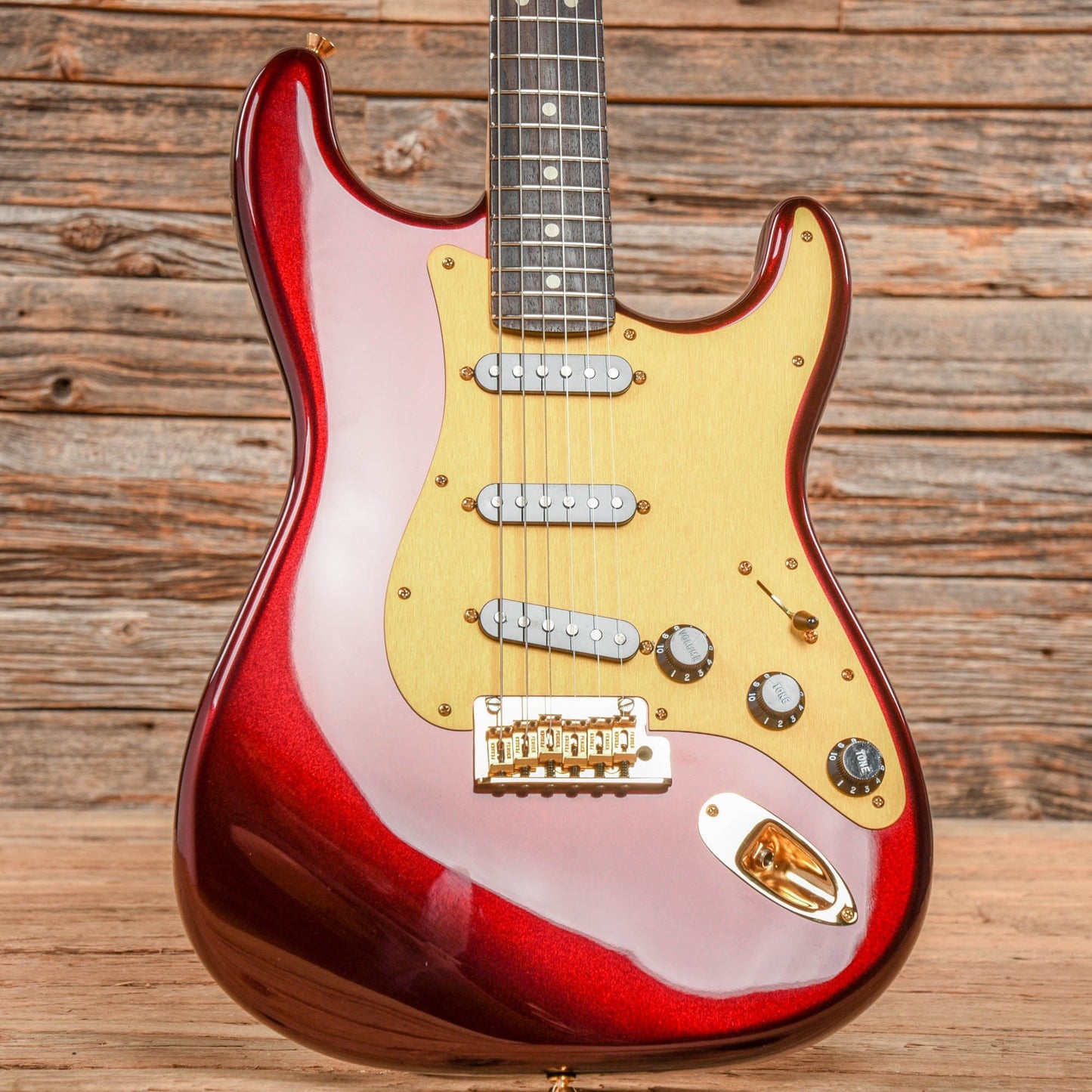 Fender Chuck Levin's 60th Anniversary Stratocaster Midnight Wine 2018 Electric Guitars / Solid Body