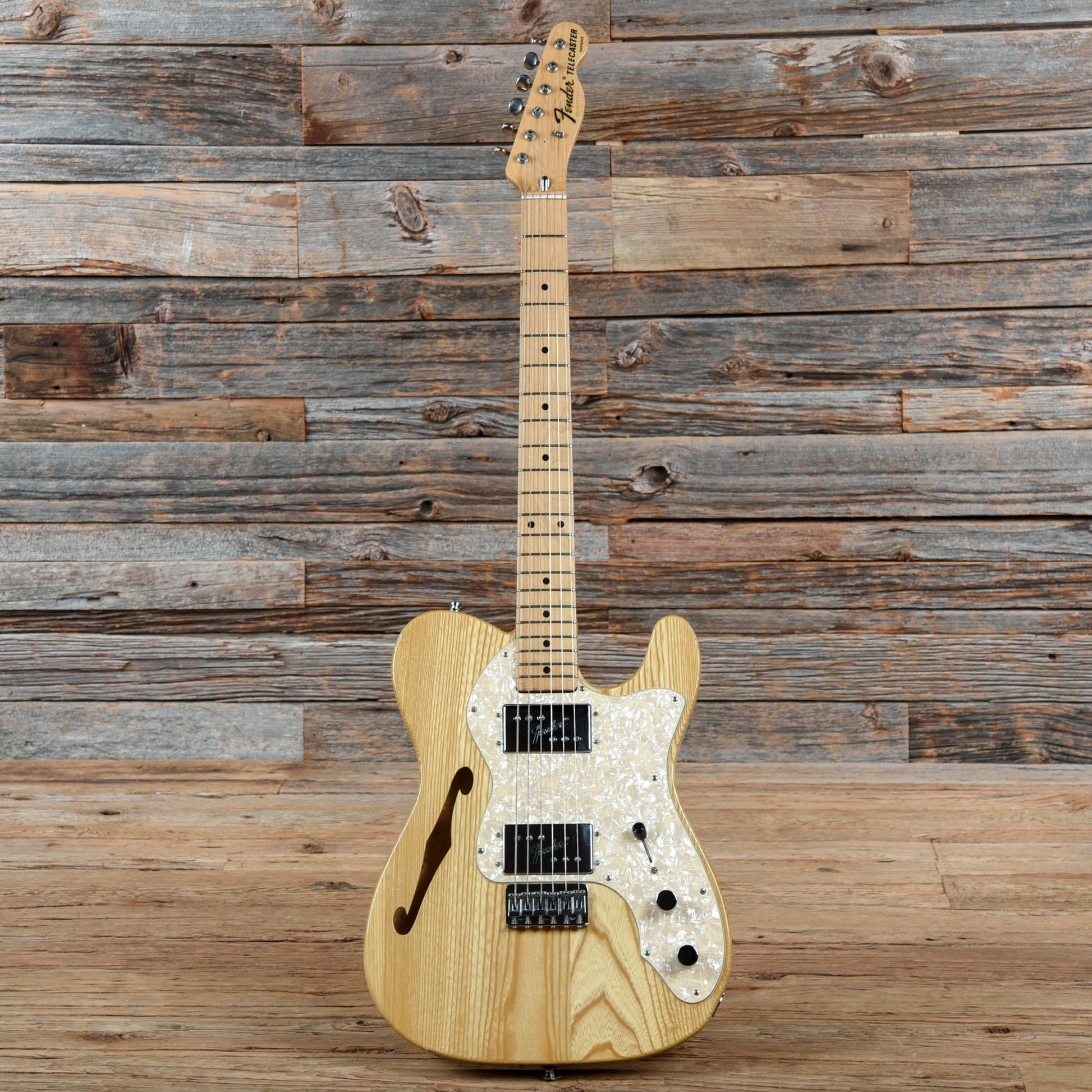 Fender CIJ '72 Telecaster Thinline Natural 1997 Electric Guitars / Solid Body