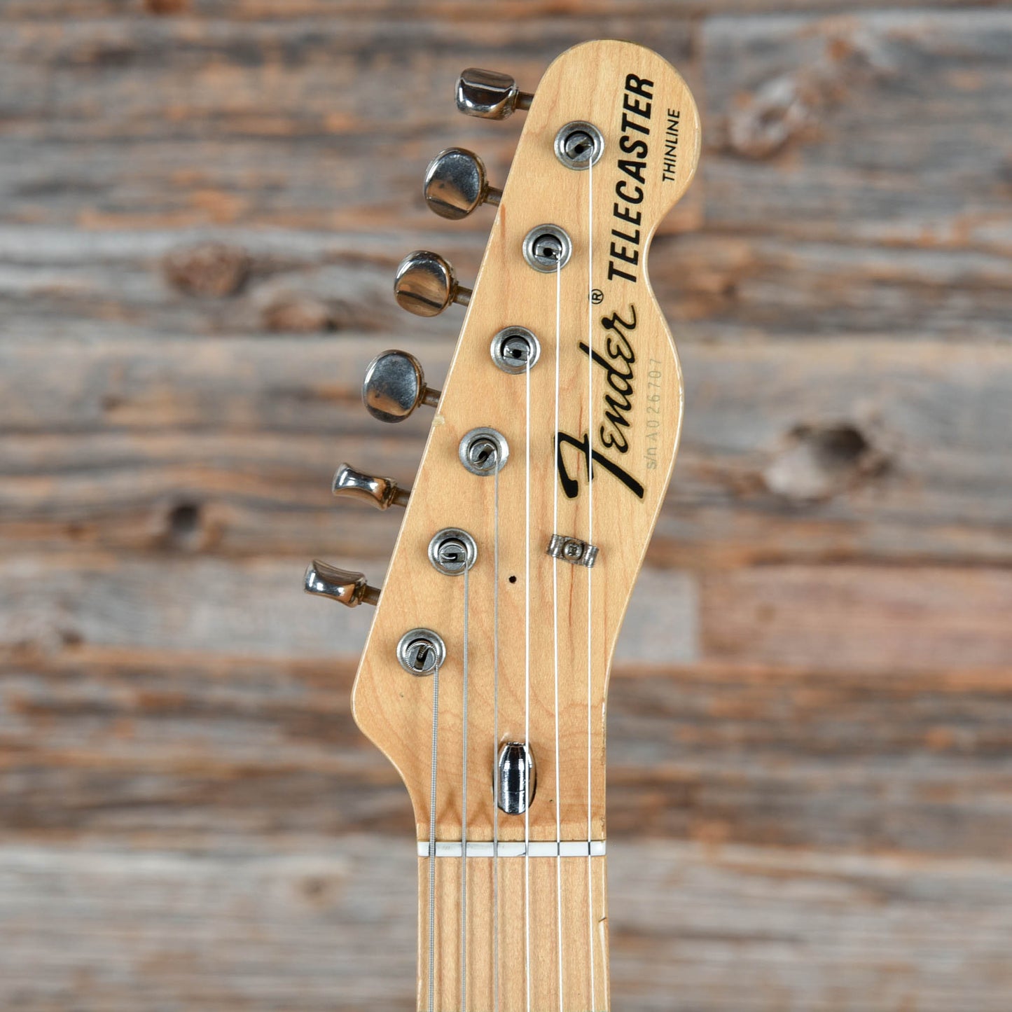 Fender CIJ '72 Telecaster Thinline Natural 1997 Electric Guitars / Solid Body