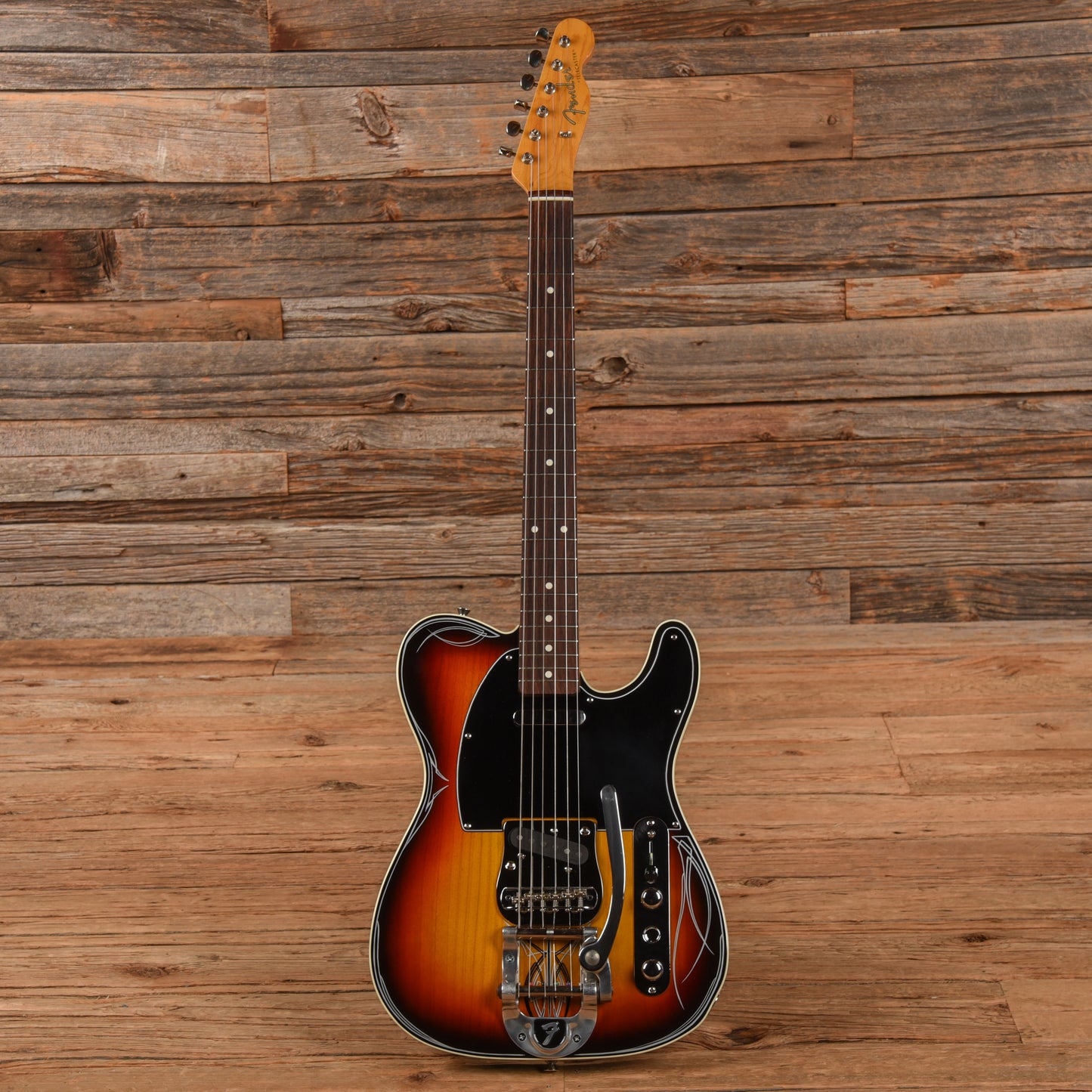 Fender CIJ Classic Series '60s Telecaster w/Bigsby Sunburst w/Custom Pinstriping 2005 Electric Guitars / Solid Body