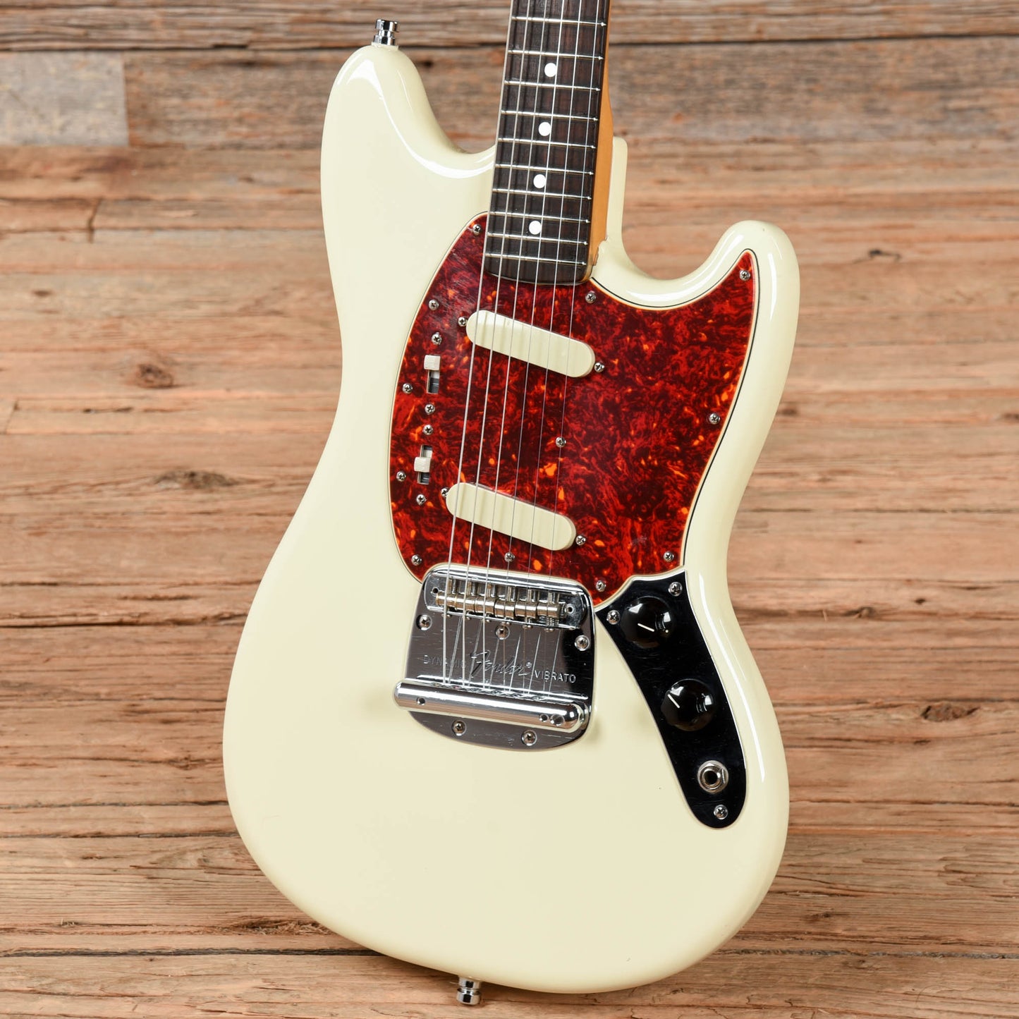 Fender CIJ Mustang Olympic White 2005 Electric Guitars / Solid Body