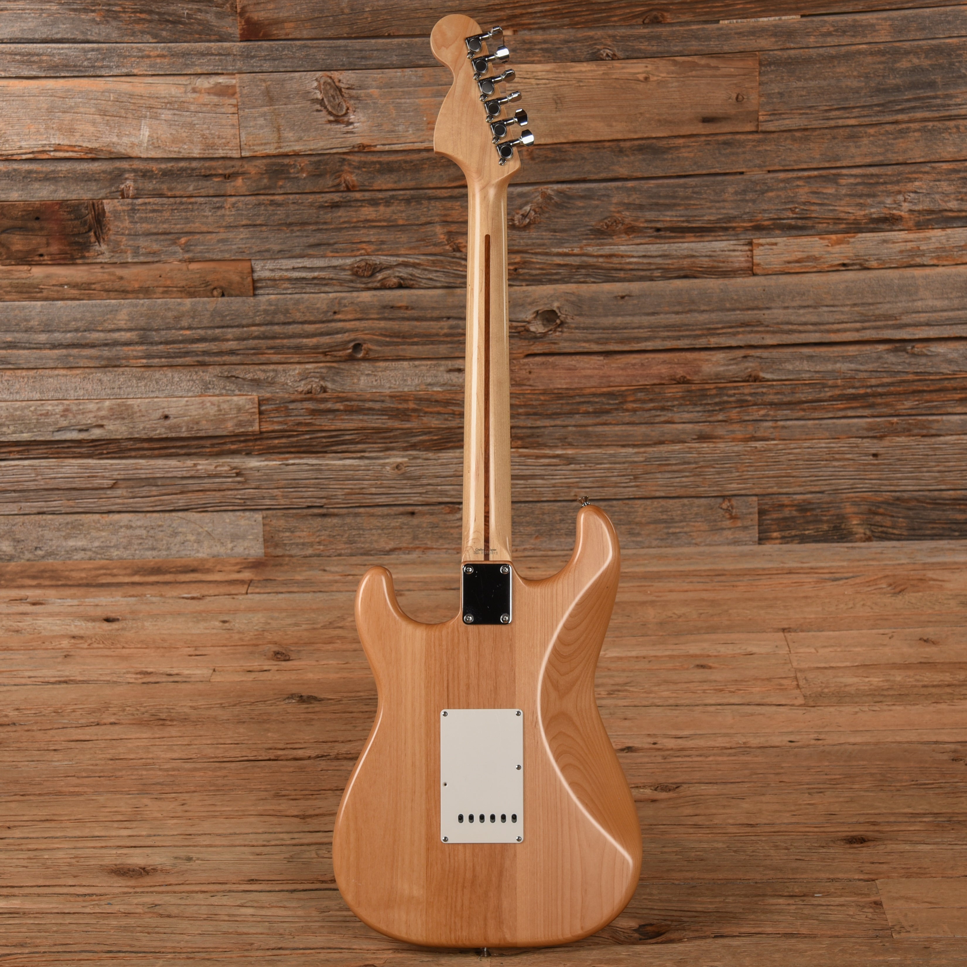 Fender CIJ Stratocaster Natural Electric Guitars / Solid Body