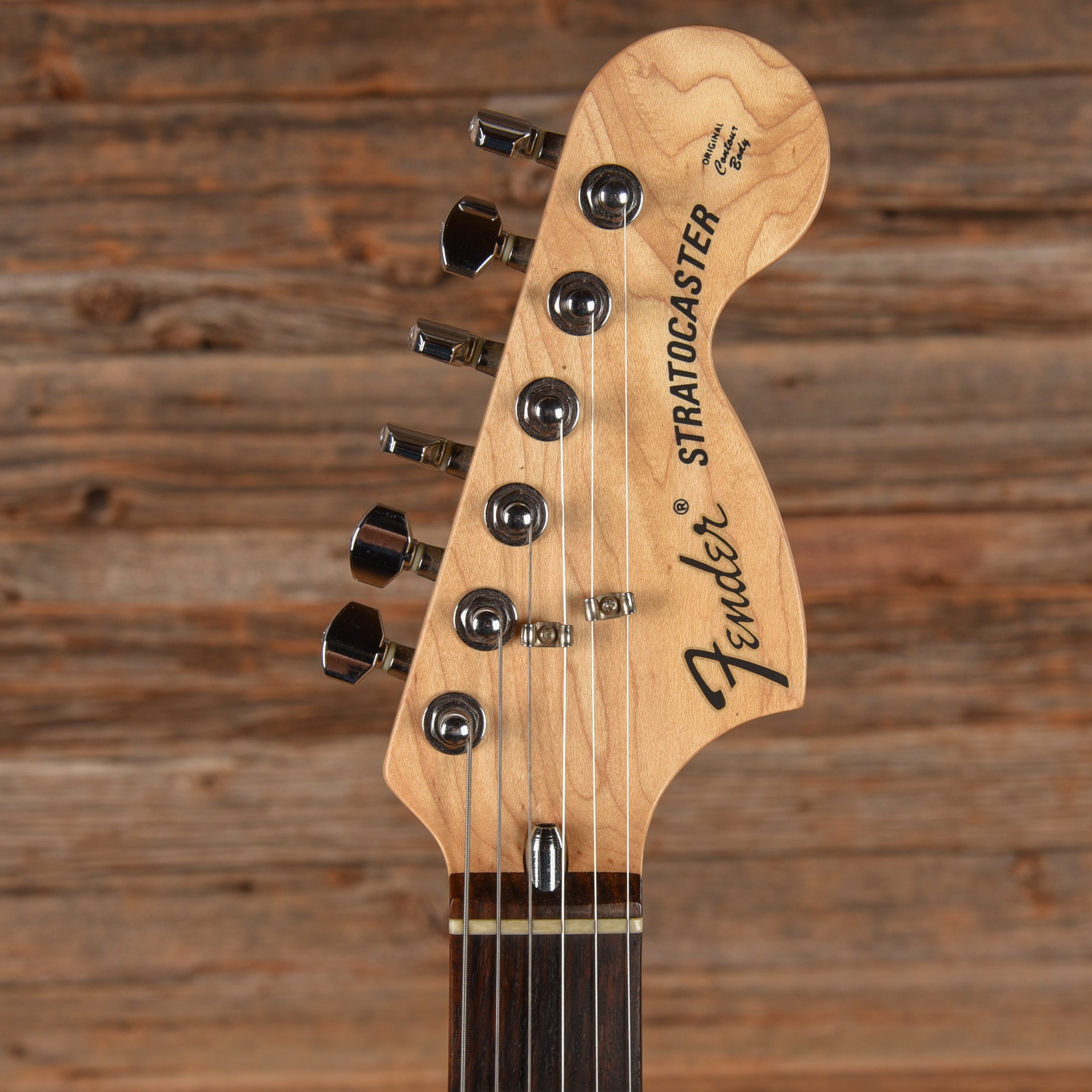 Fender CIJ Stratocaster Natural Electric Guitars / Solid Body