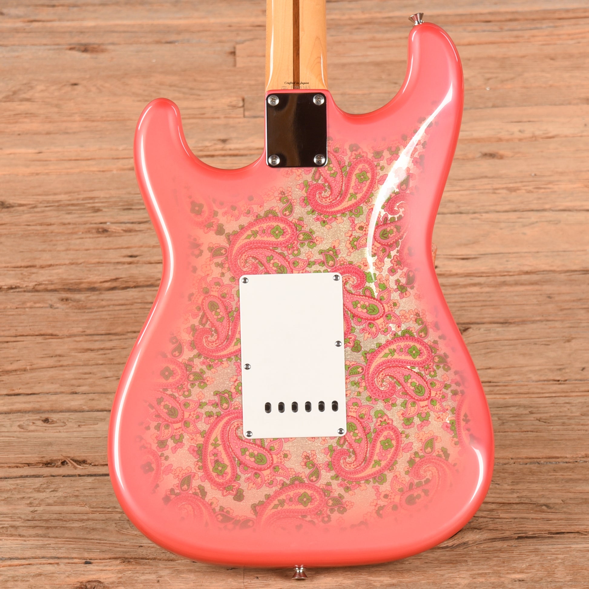 Fender CIJ Stratocaster Pink Paisley Electric Guitars / Solid Body