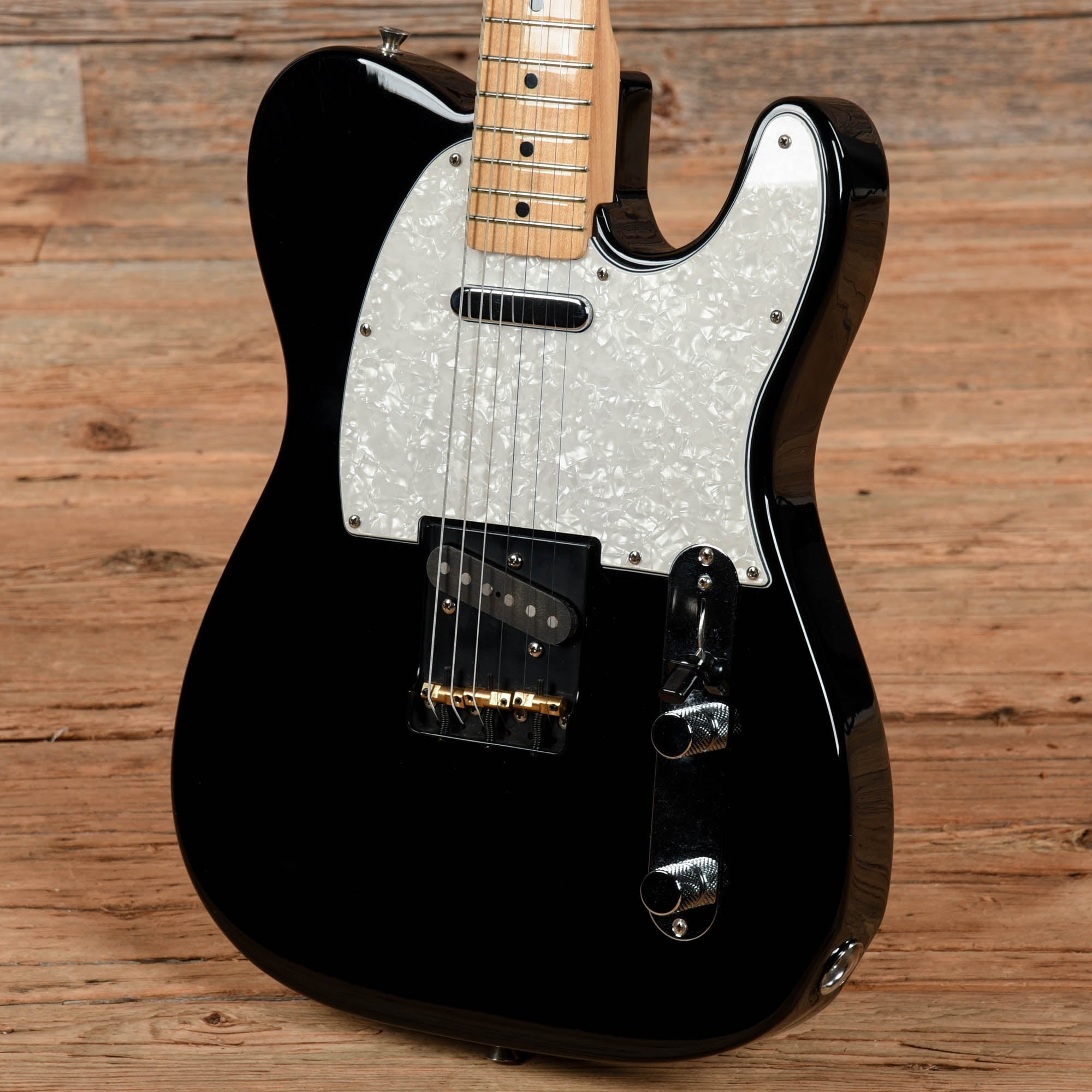 Fender CIJ TL-71 Telecaster Reissue Black 2005 Electric Guitars / Solid Body