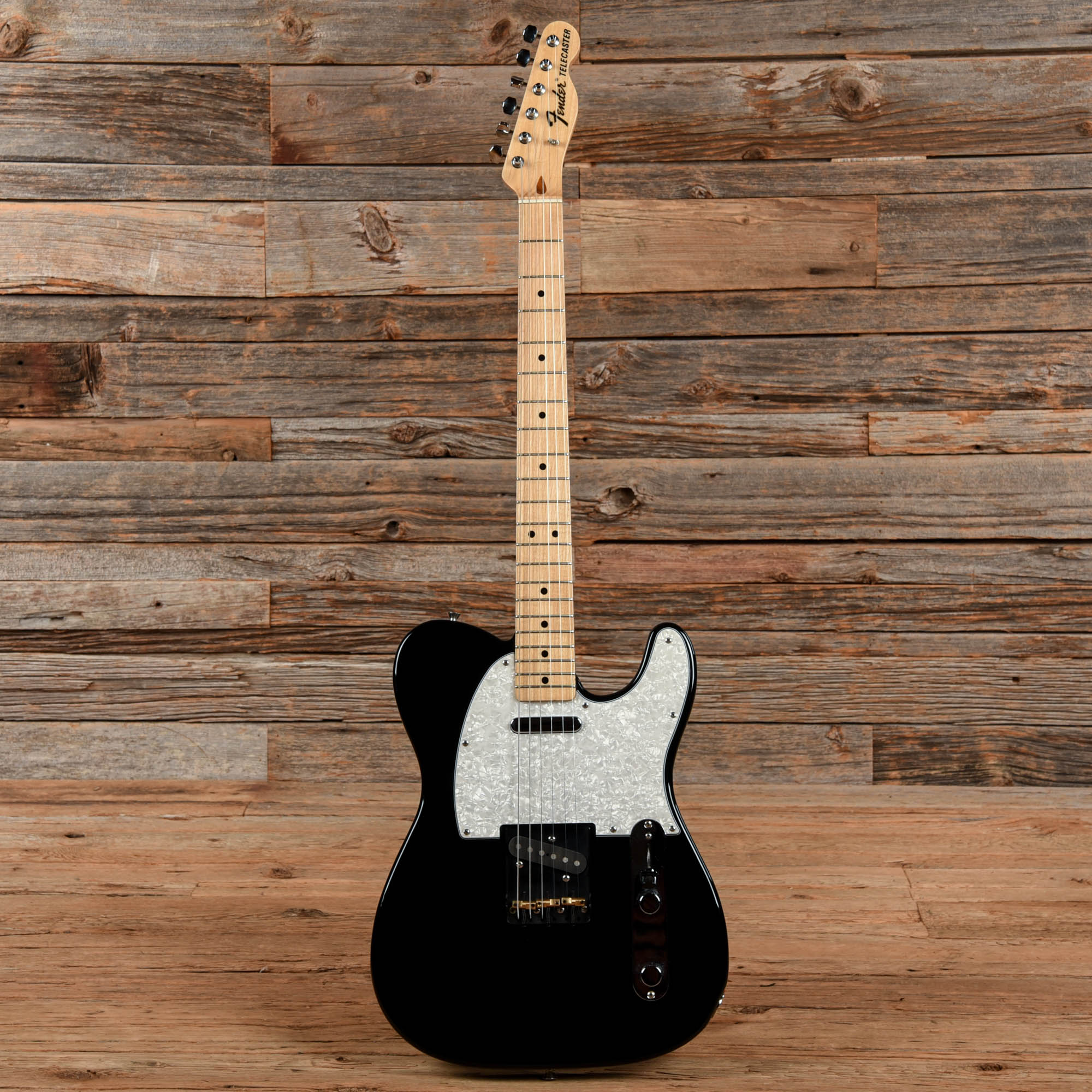 Fender CIJ TL-71 Telecaster Reissue Black 2005 Electric Guitars / Solid Body