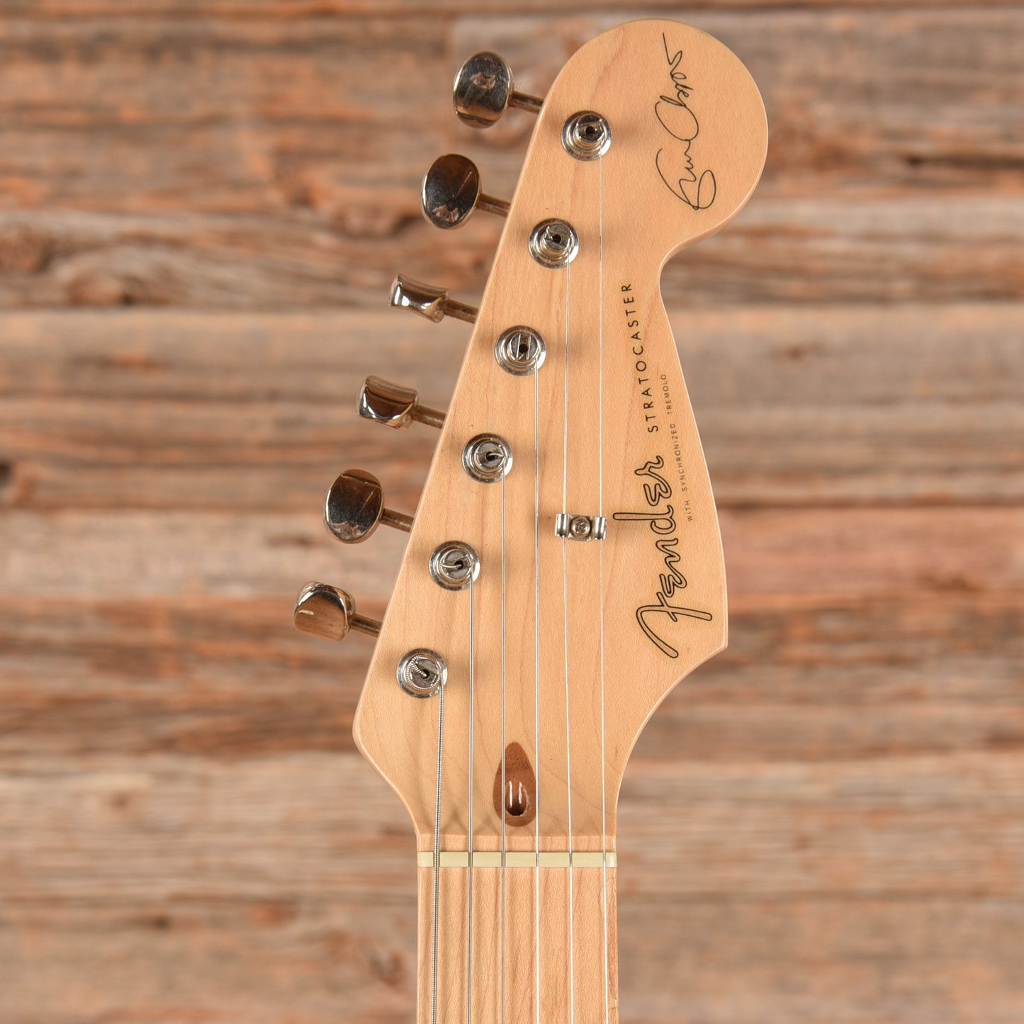 Fender Clapton Stratocaster Olympic White 1996 Electric Guitars / Solid Body