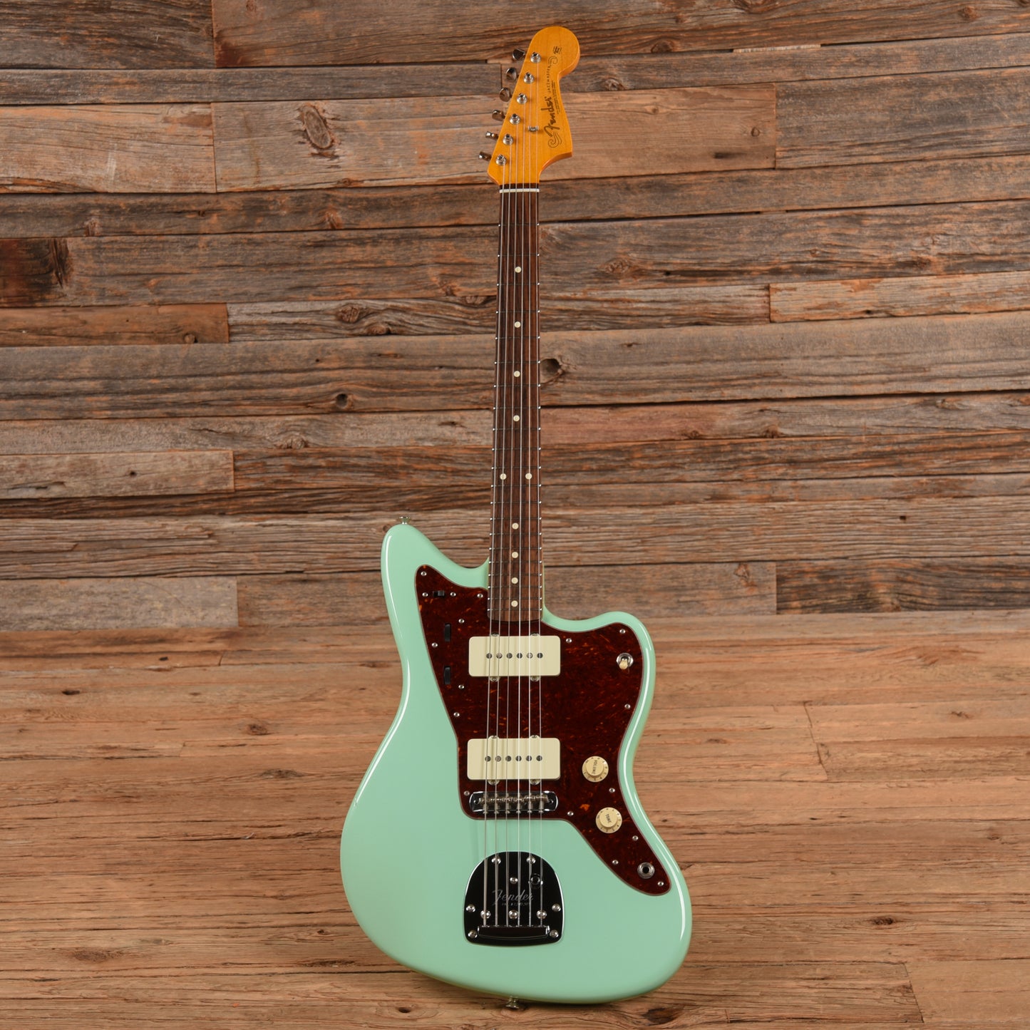 Fender Classic 60's Jazzmaster Lacquer Surf Green 2015 Electric Guitars / Solid Body