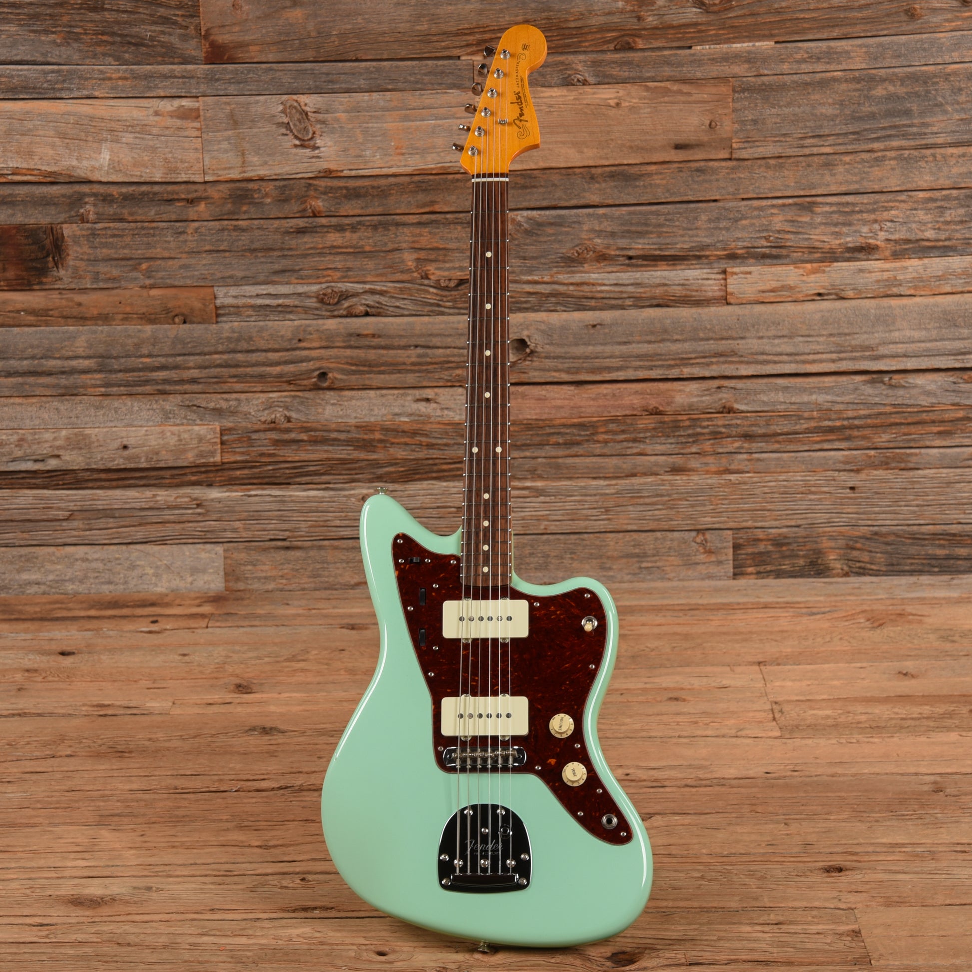 Fender Classic 60's Jazzmaster Lacquer Surf Green 2015 Electric Guitars / Solid Body