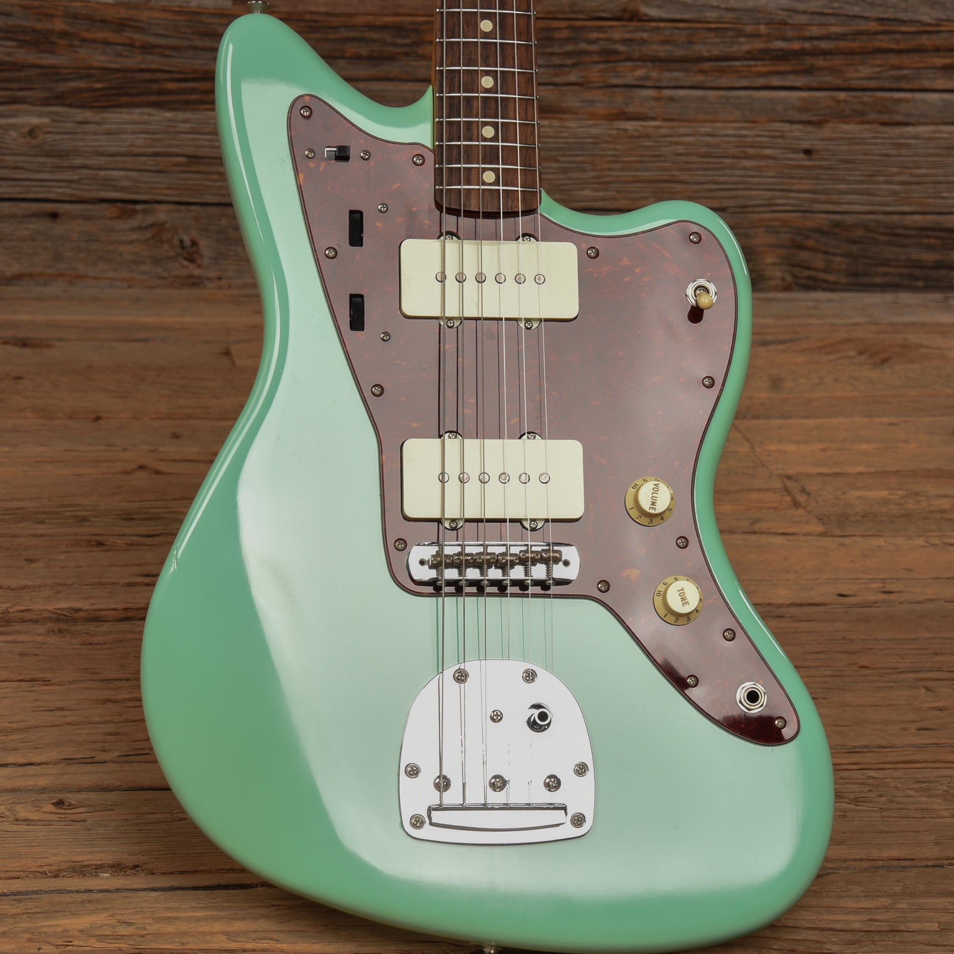 Fender Classic 60's Jazzmaster Lacquer Surf Green 2015 Electric Guitars / Solid Body