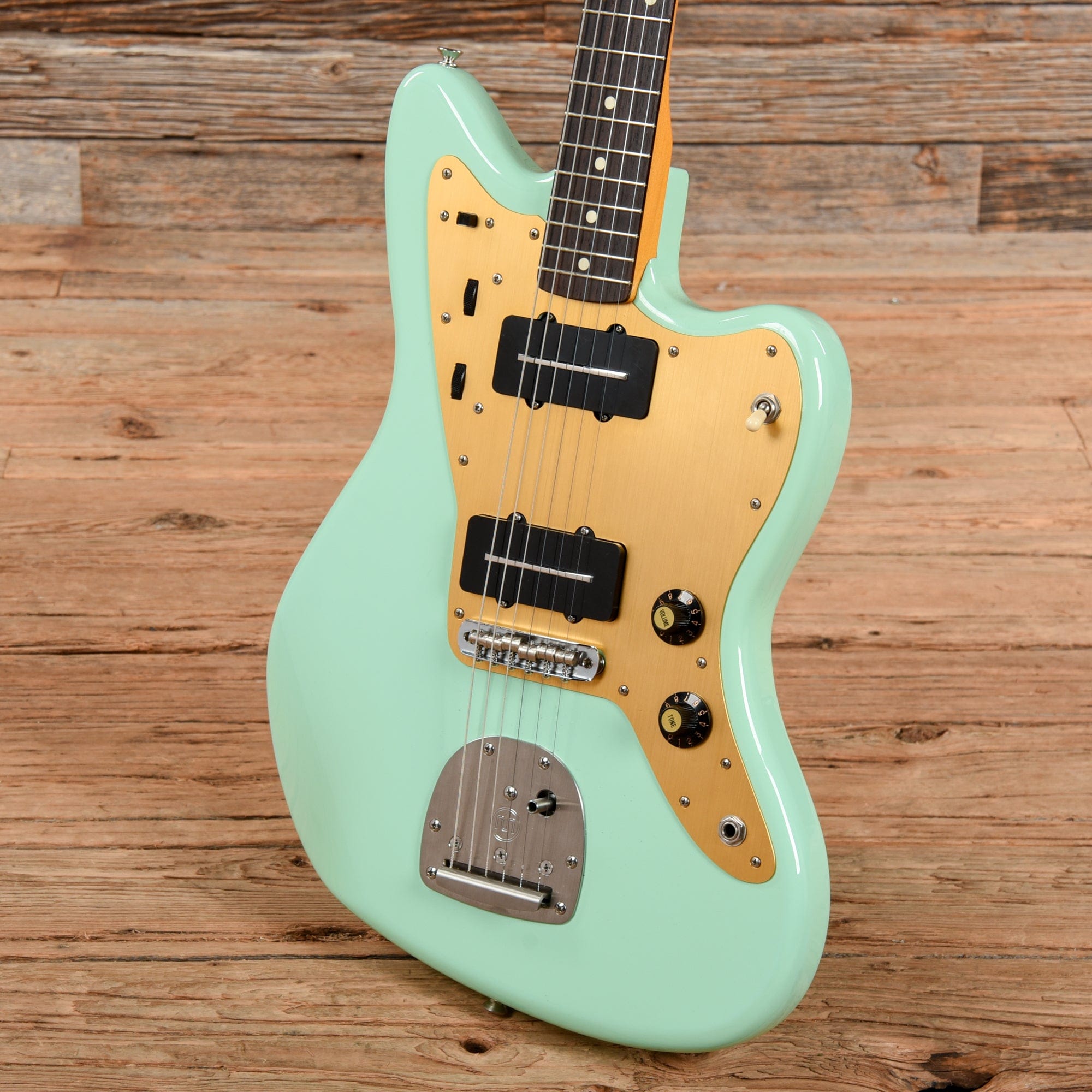 Fender Classic '60s Jazzmaster Lacquer Surf Green 2014 Electric Guitars / Solid Body
