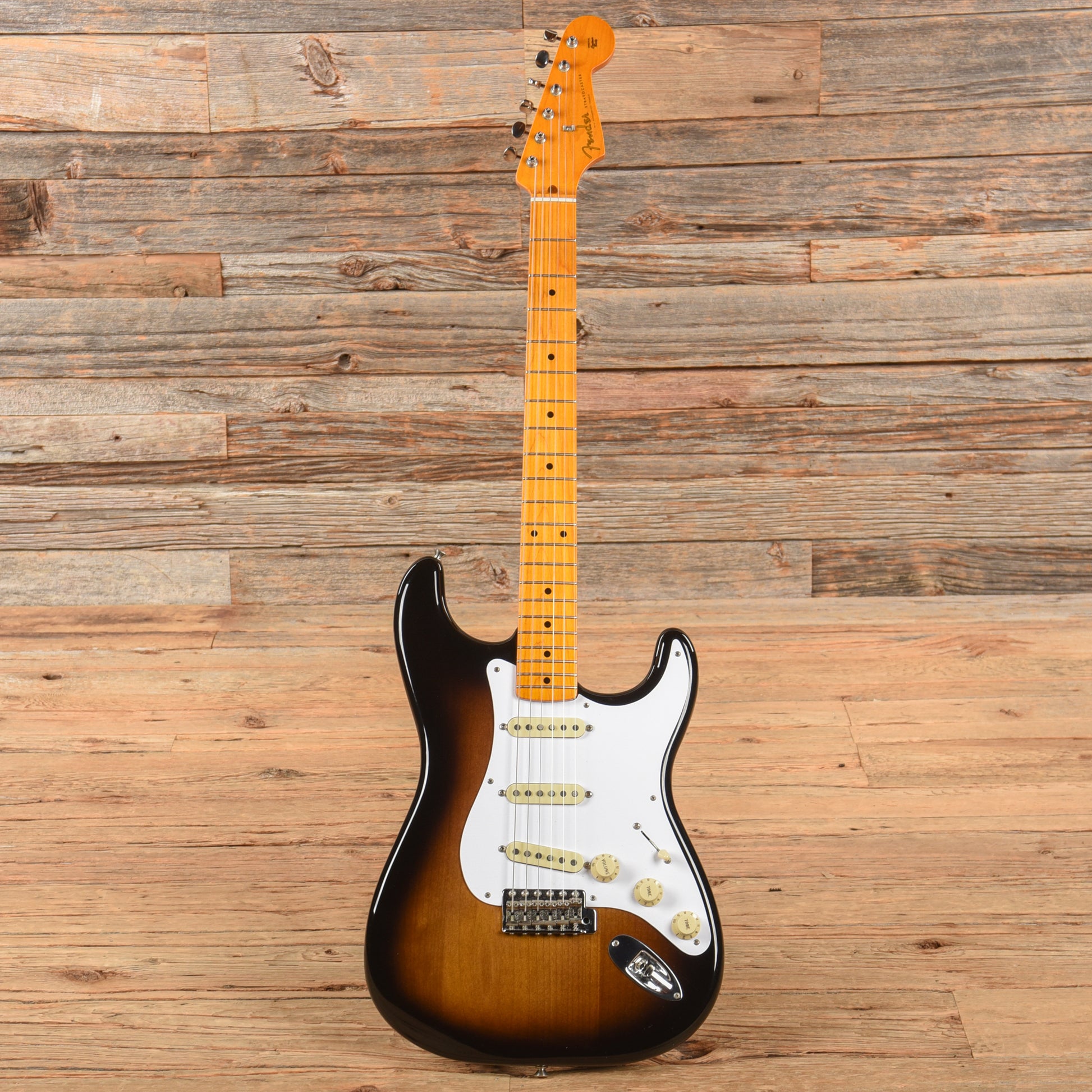 Fender Classic Series '50s Stratocaster Lacquer Sunburst 2018 Electric Guitars / Solid Body