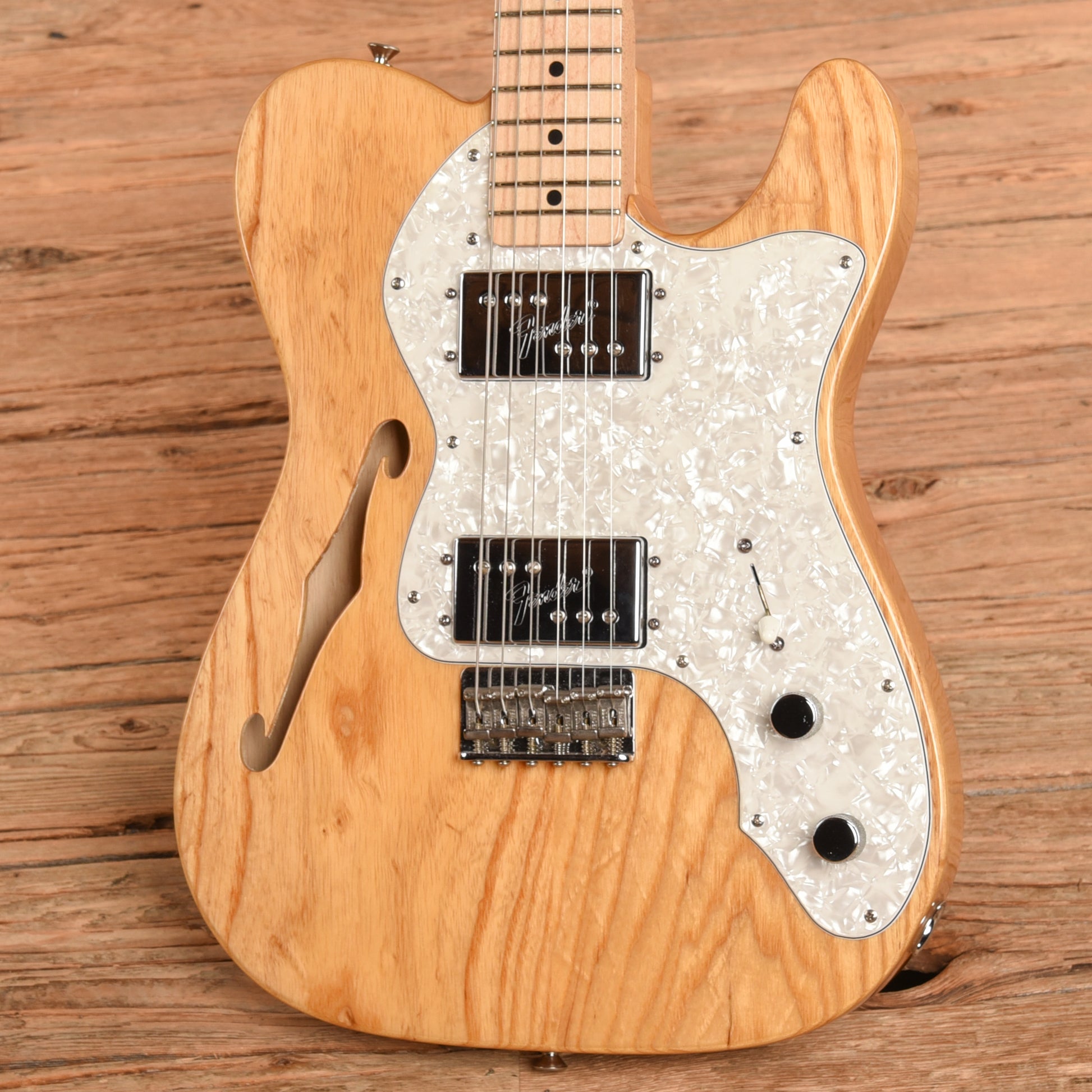 Fender Classic Series '72 Telecaster Thinline Natural 2004 Electric Guitars / Solid Body