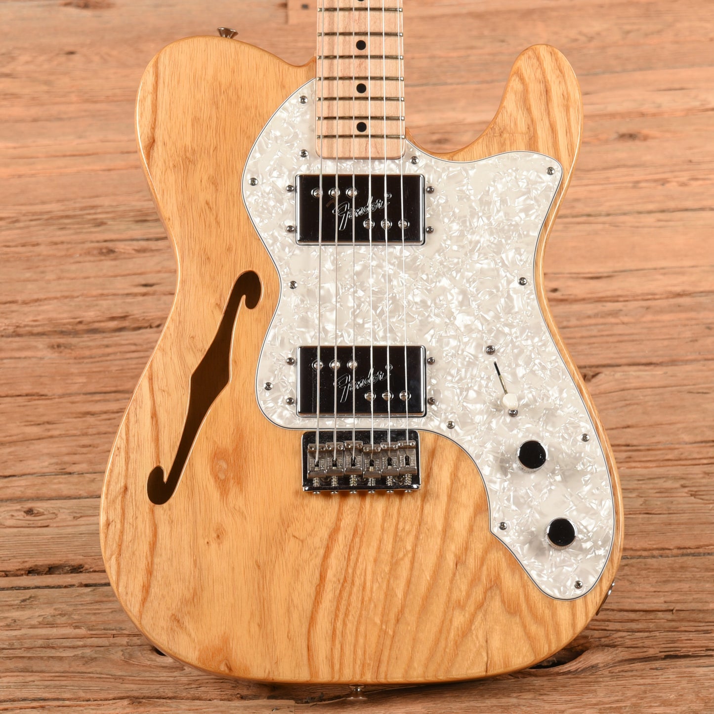 Fender Classic Series '72 Telecaster Thinline Natural 2004 Electric Guitars / Solid Body