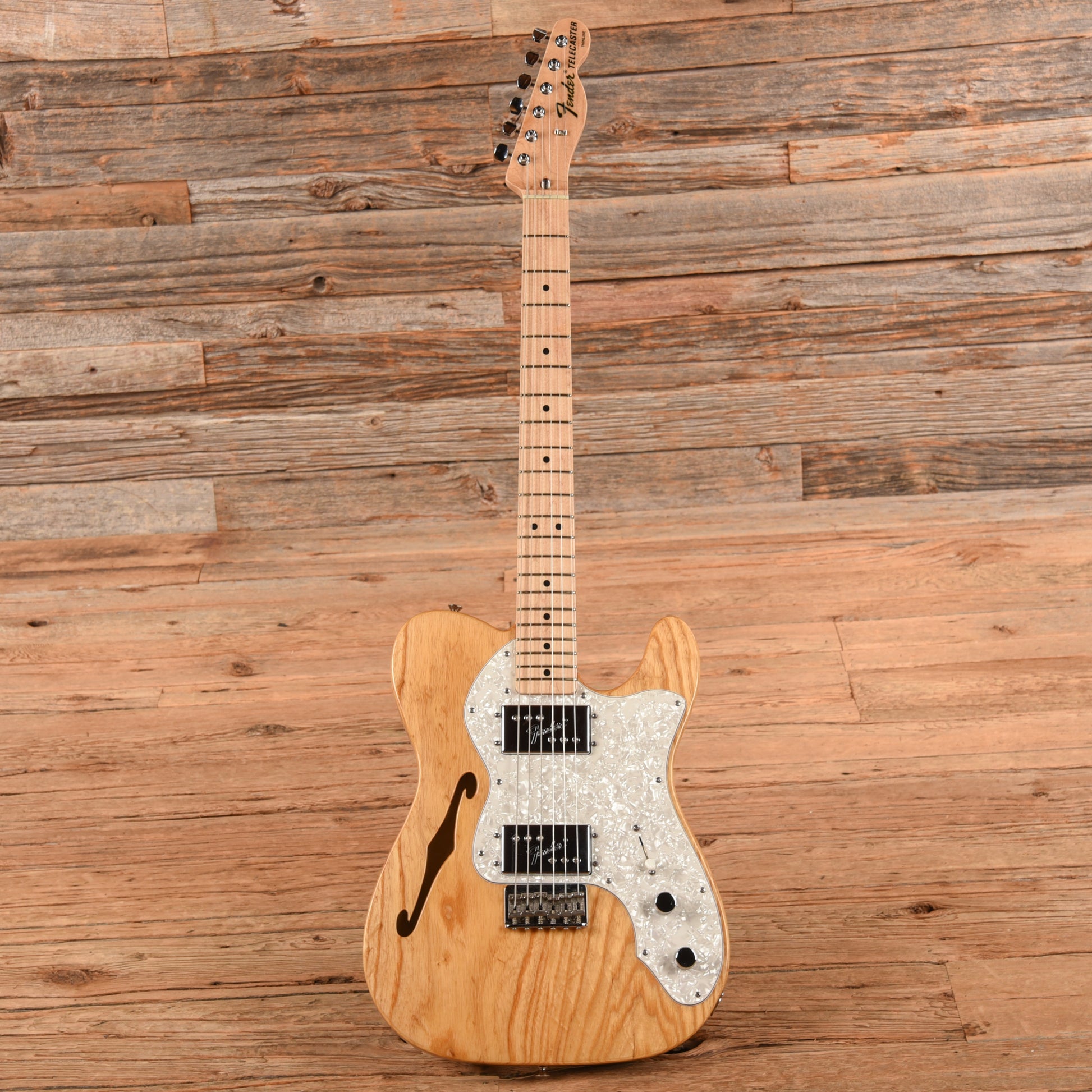 Fender Classic Series '72 Telecaster Thinline Natural 2004 Electric Guitars / Solid Body