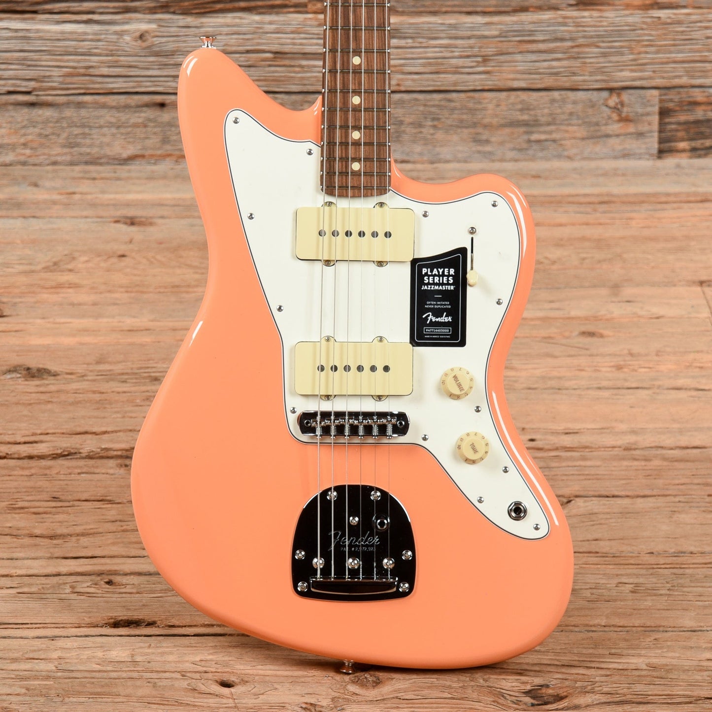 Fender CME Exclusive Player Jazzmaster Pacific Peach 2021 Electric Guitars / Solid Body