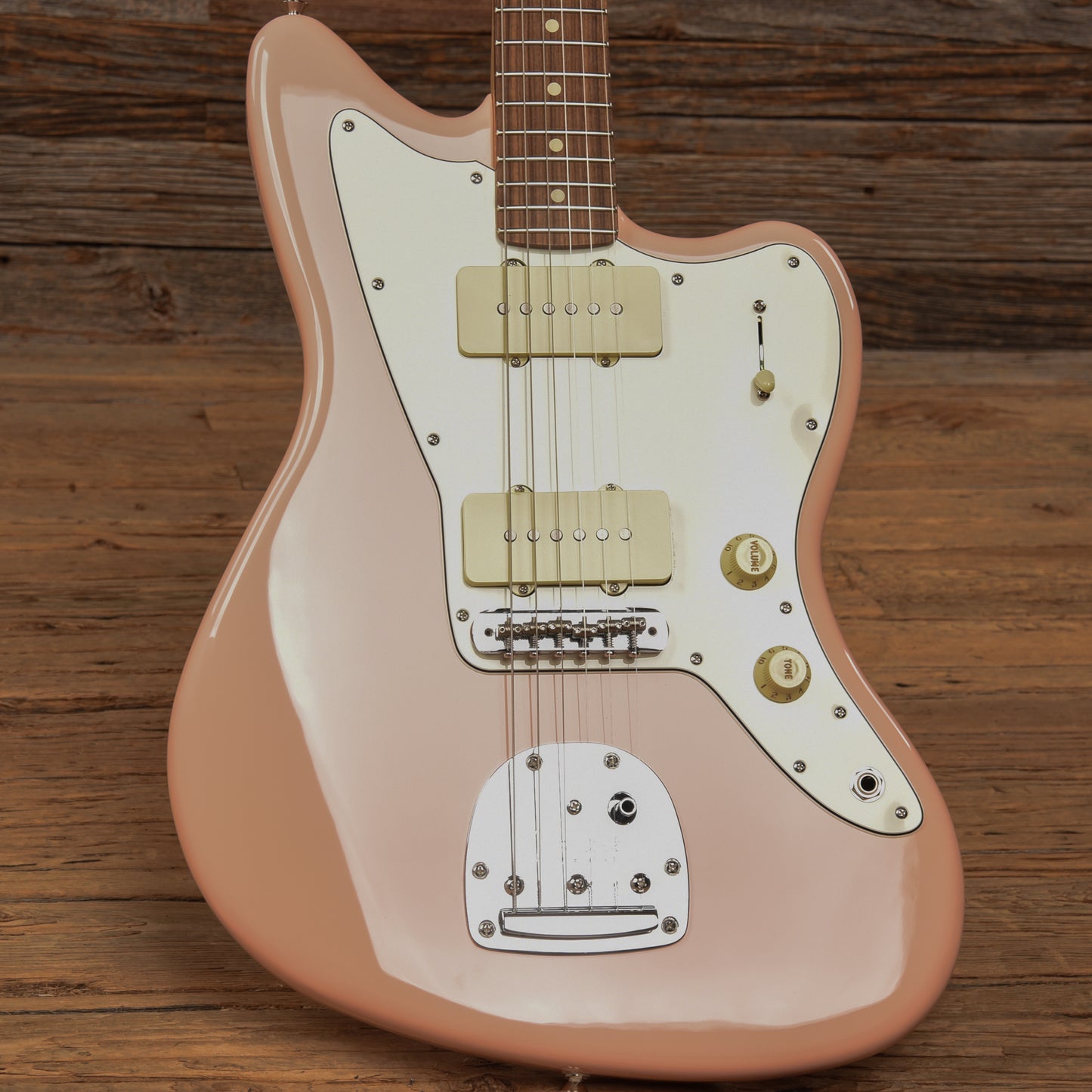 Fender CME Exclusive Player Jazzmaster Shell Pink 2021 Electric Guitars / Solid Body
