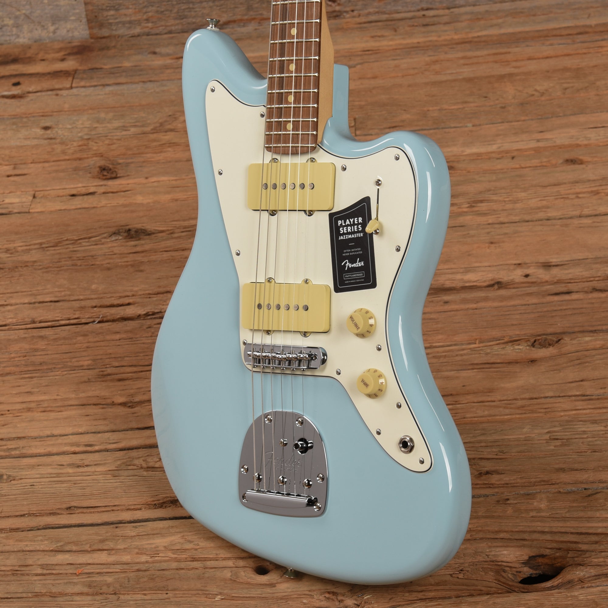 Fender CME Exclusive Player Jazzmaster Sonic Blue 2022 Electric Guitars / Solid Body