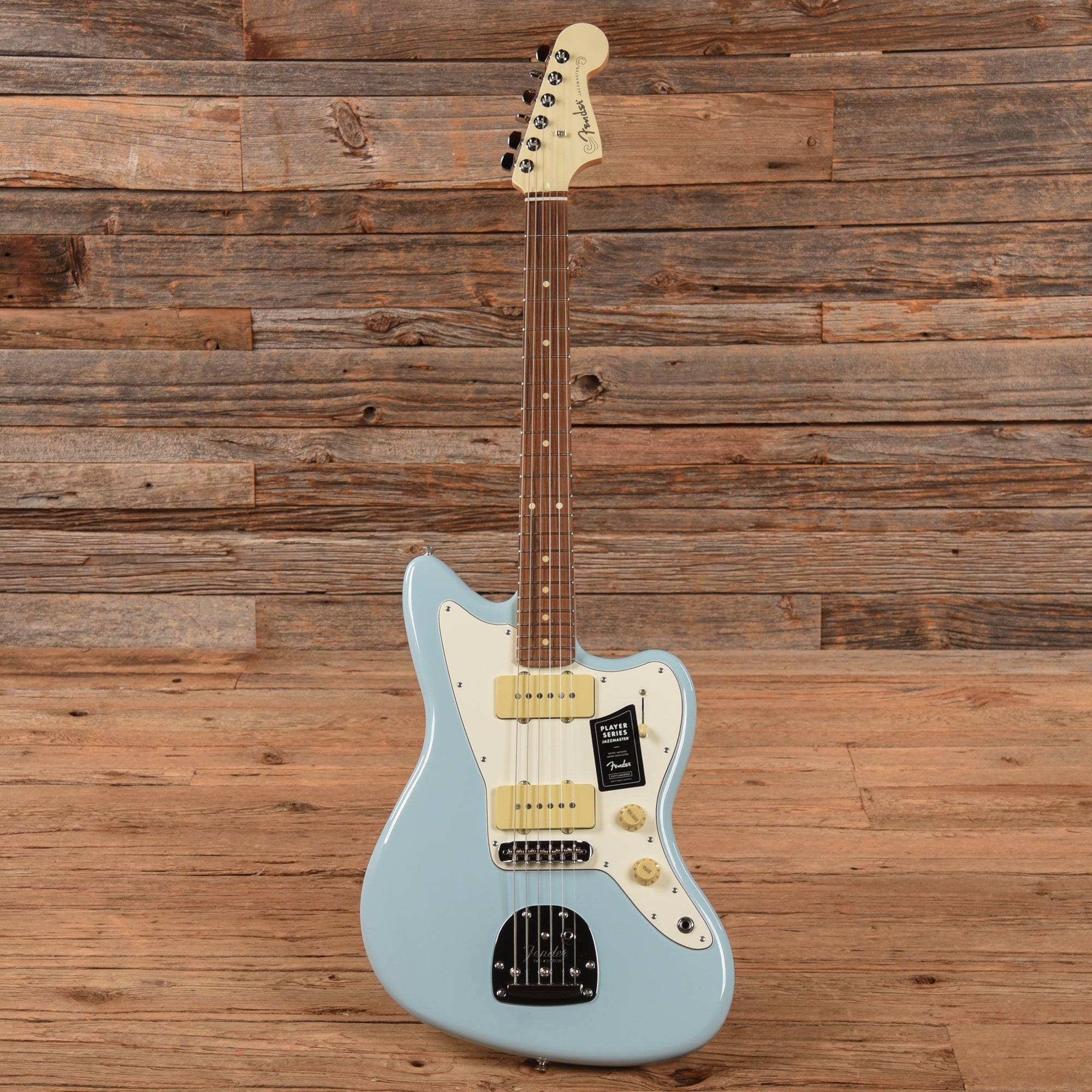 Fender CME Exclusive Player Jazzmaster Sonic Blue 2022 Electric Guitars / Solid Body