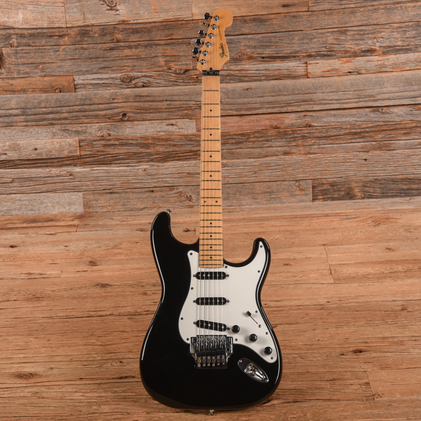 Fender Contemporary Series Stratocaster Black 1989 Electric Guitars / Solid Body